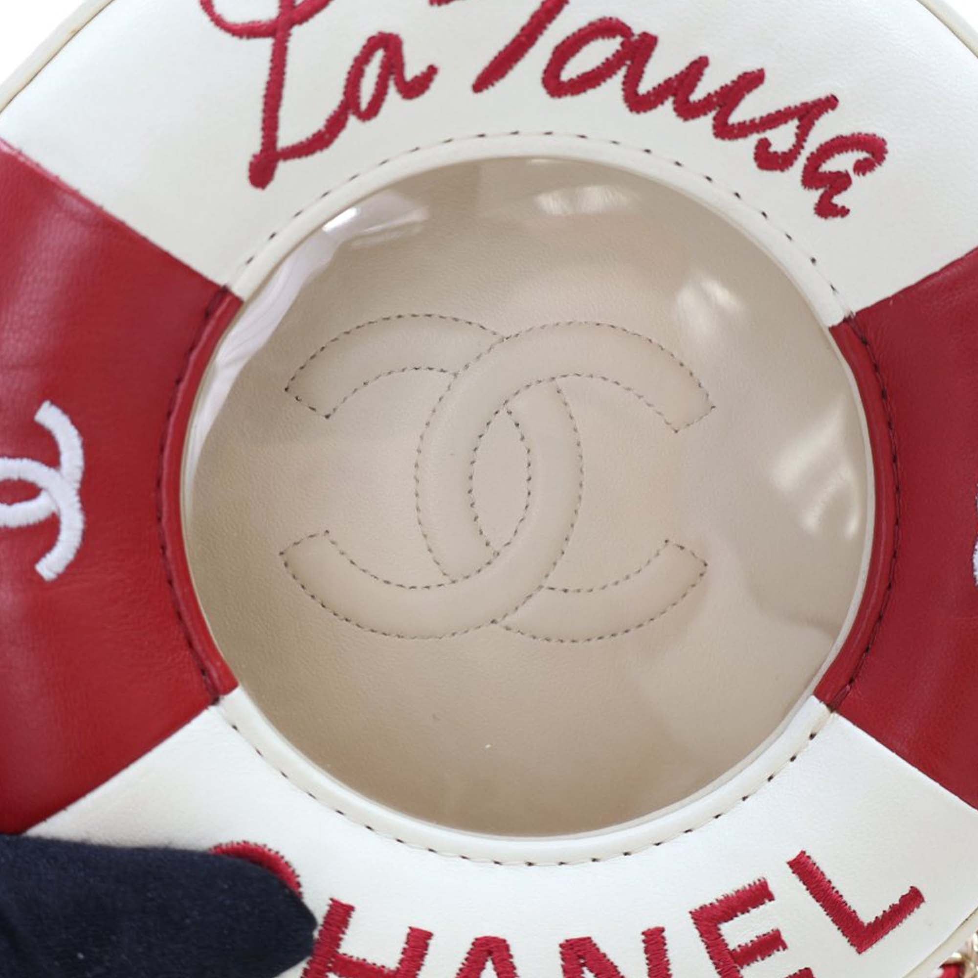 Chanel Lambskin La Pausa Coco Lifesaver Round Crossbody - image 9