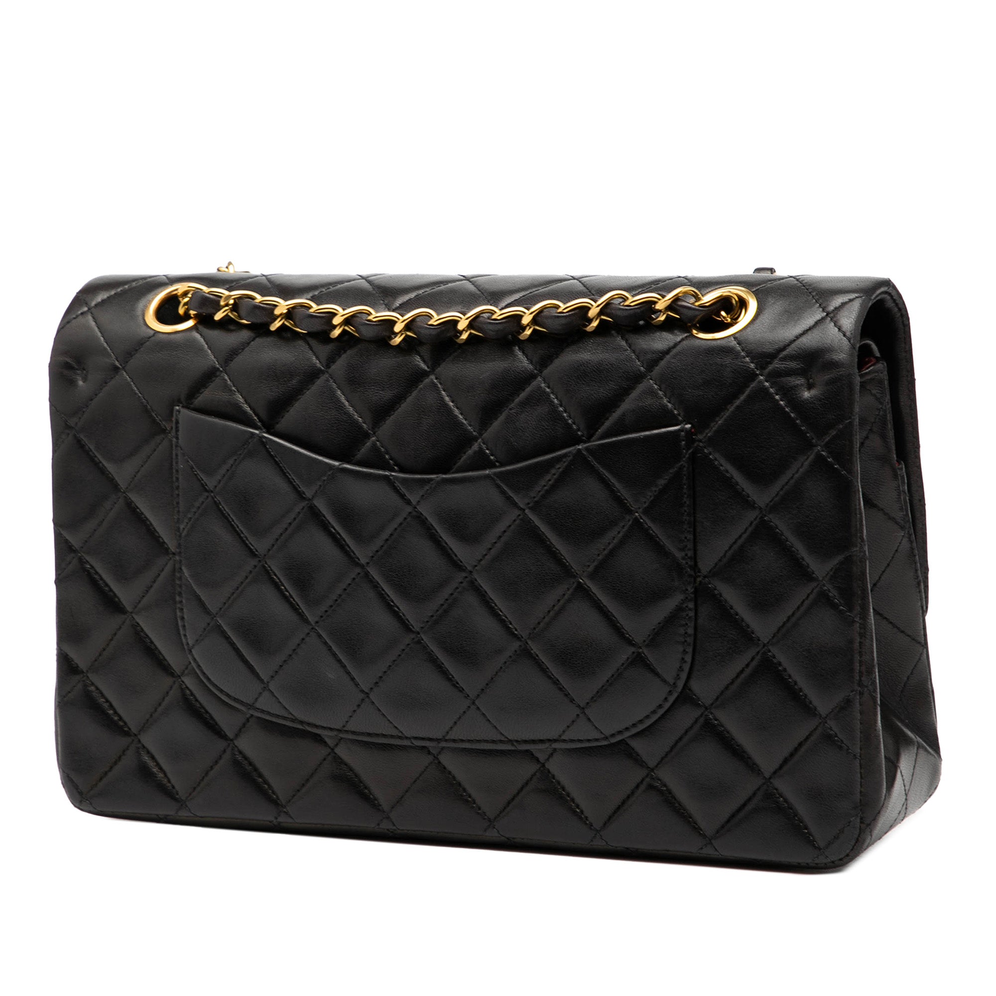Chanel Medium Classic Lambskin Double Flap - image 2
