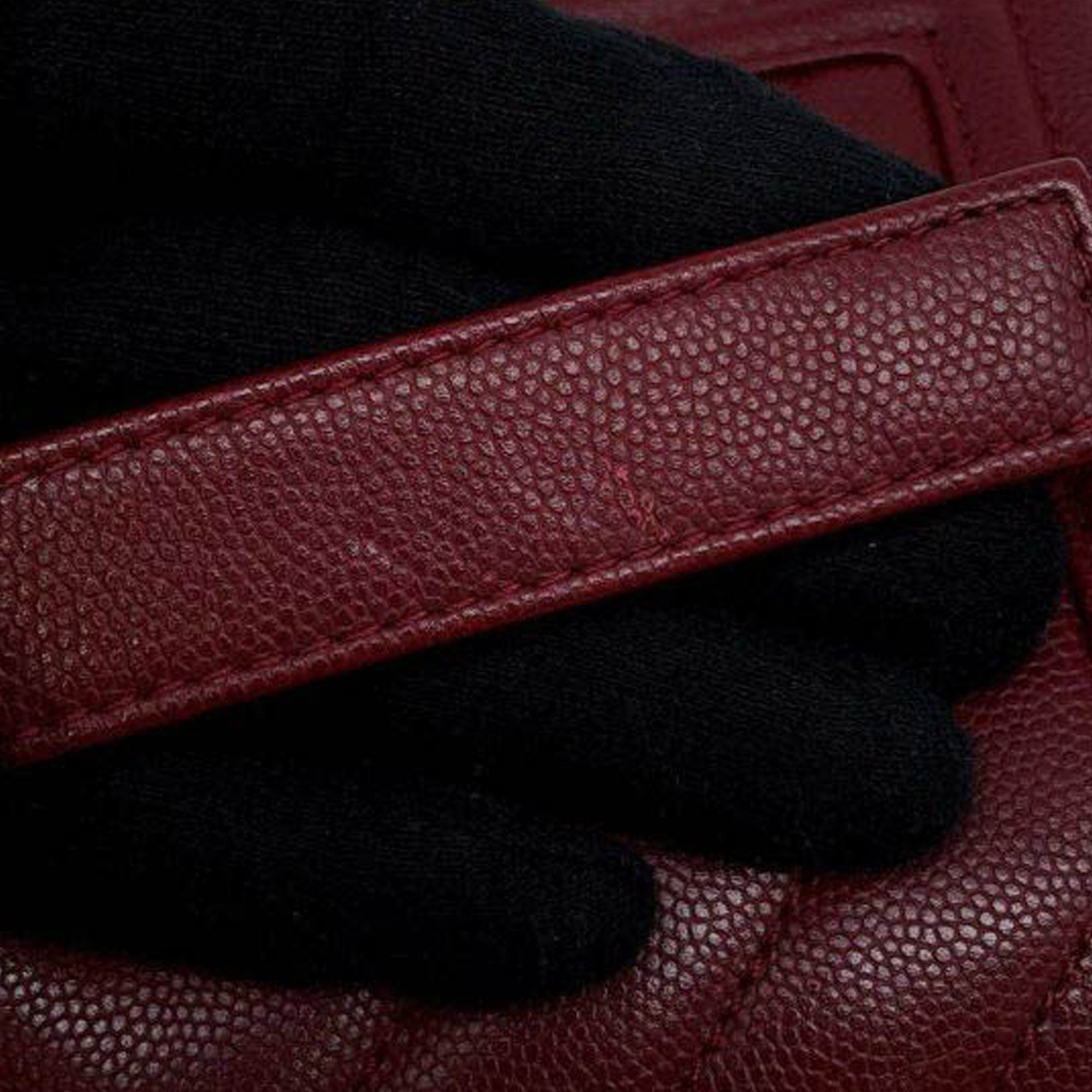 Chanel Small Chevron Caviar Boy Flap - image 5