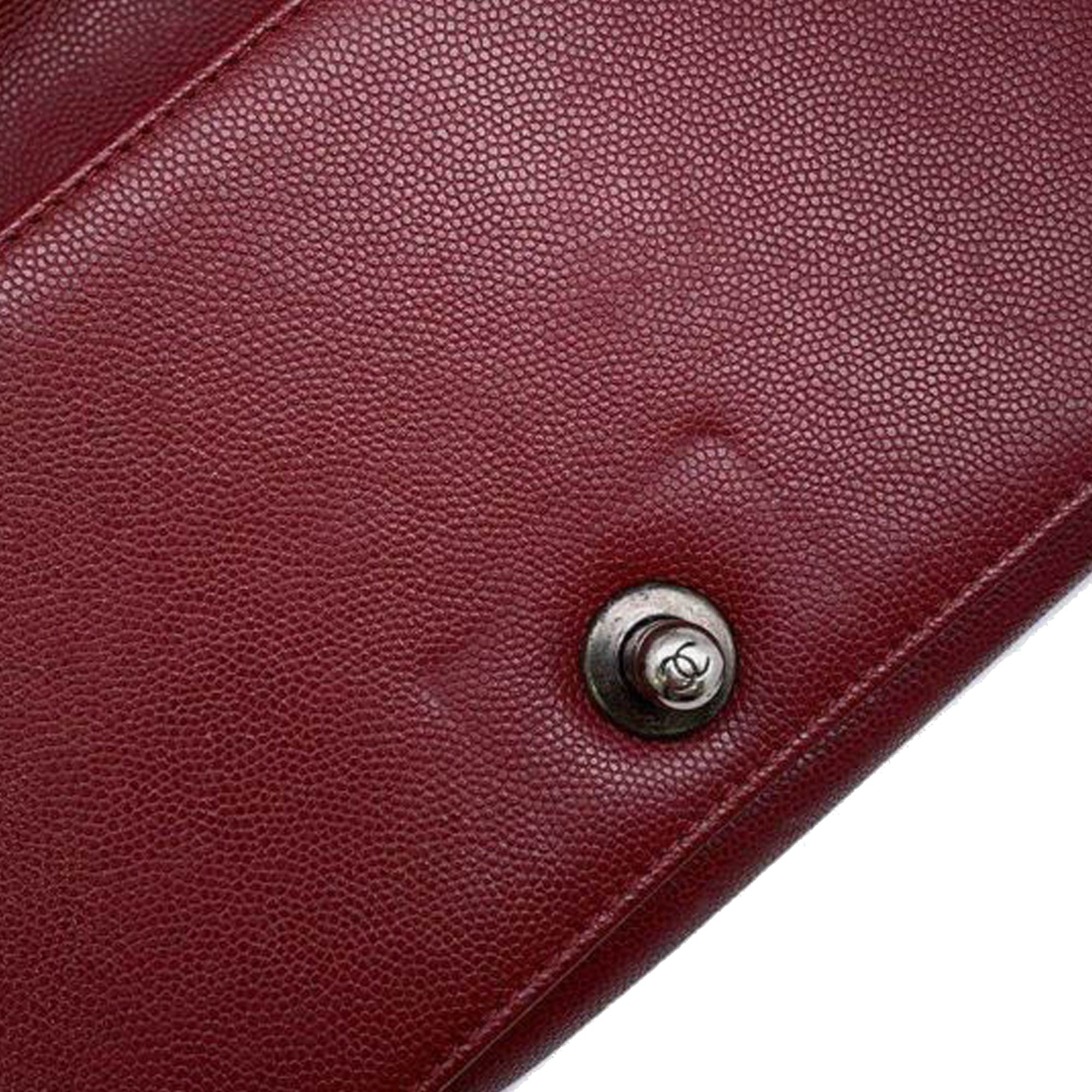 Chanel Small Chevron Caviar Boy Flap - image 6
