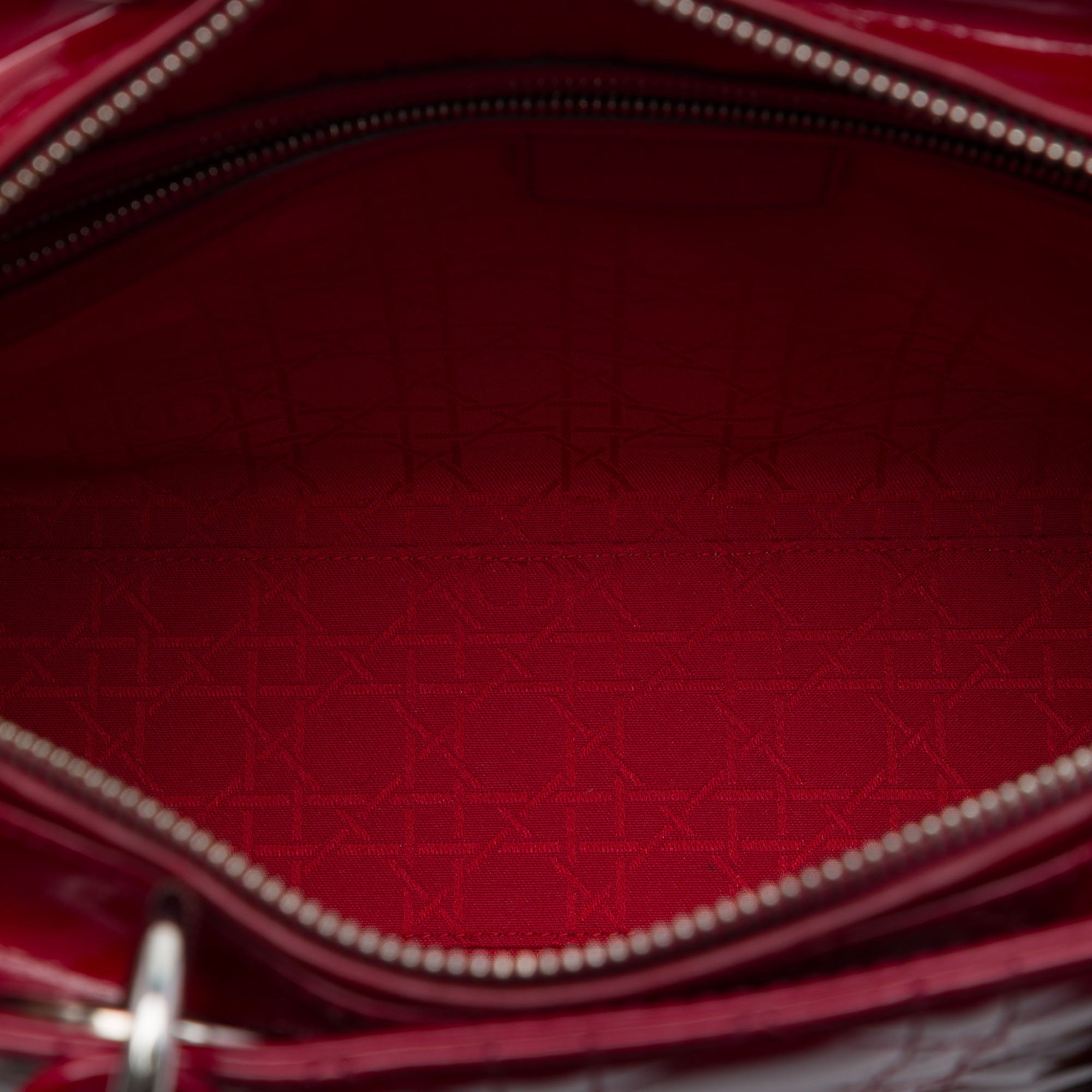 Dior Large Patent Cannage Lady Dior - image 4