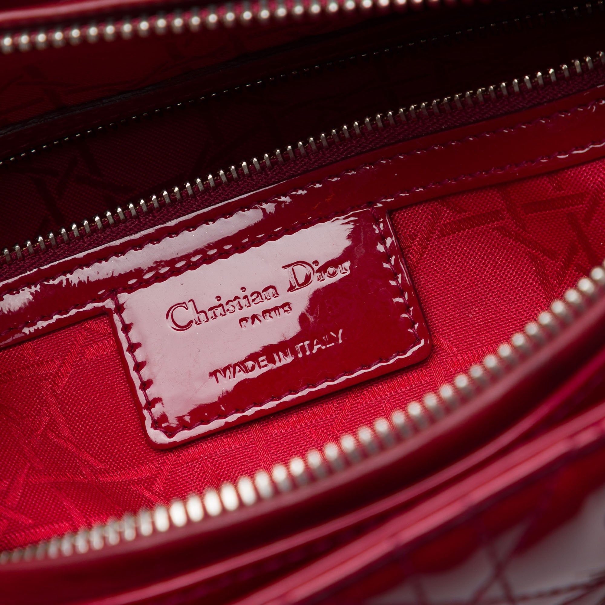 Dior Large Patent Cannage Lady Dior - image 5