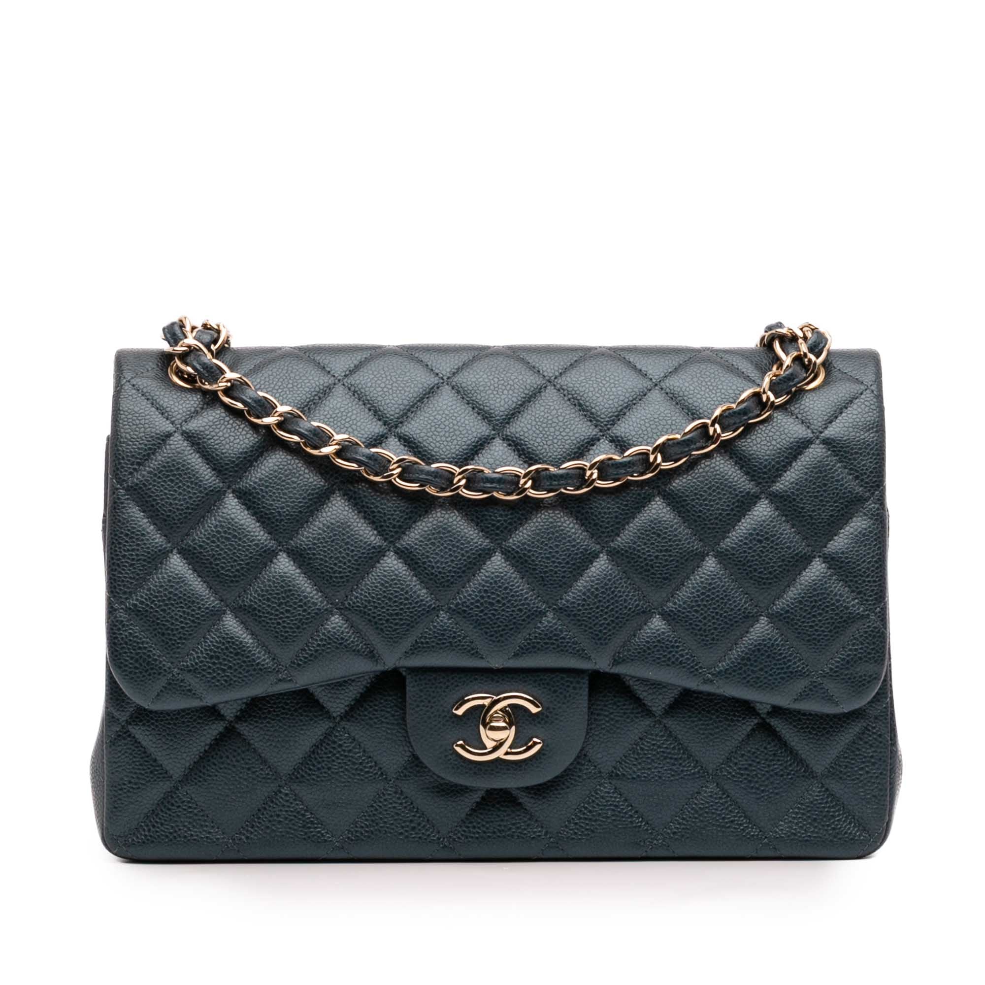 Chanel Medium Classic Iridescent Lambskin Double Flap - image 1