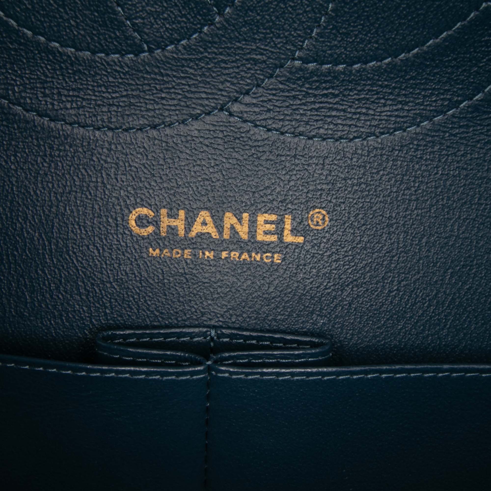 Chanel Medium Classic Iridescent Lambskin Double Flap - image 5