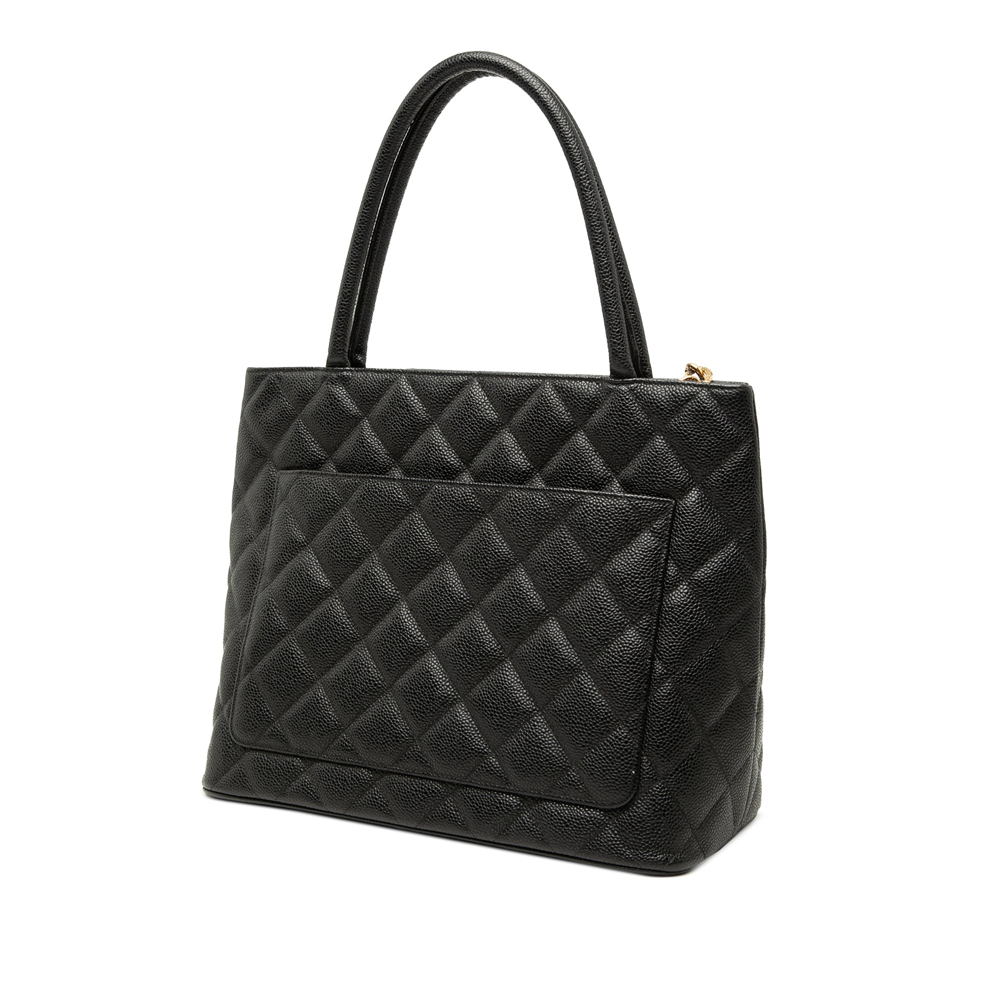 Chanel Caviar Medallion Tote - image 2