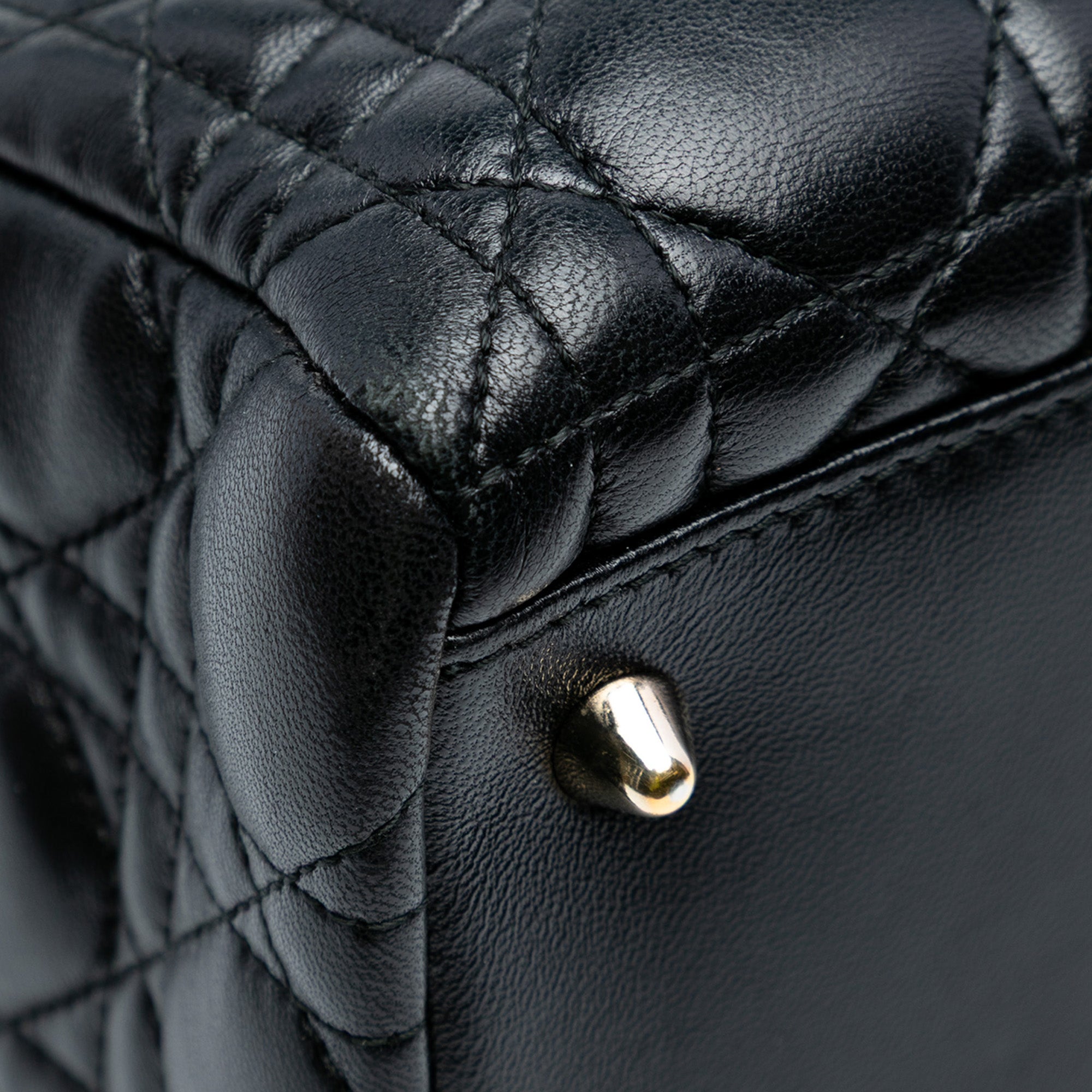 Dior Medium Lambskin Cannage Pearl Lady Dior - image 7