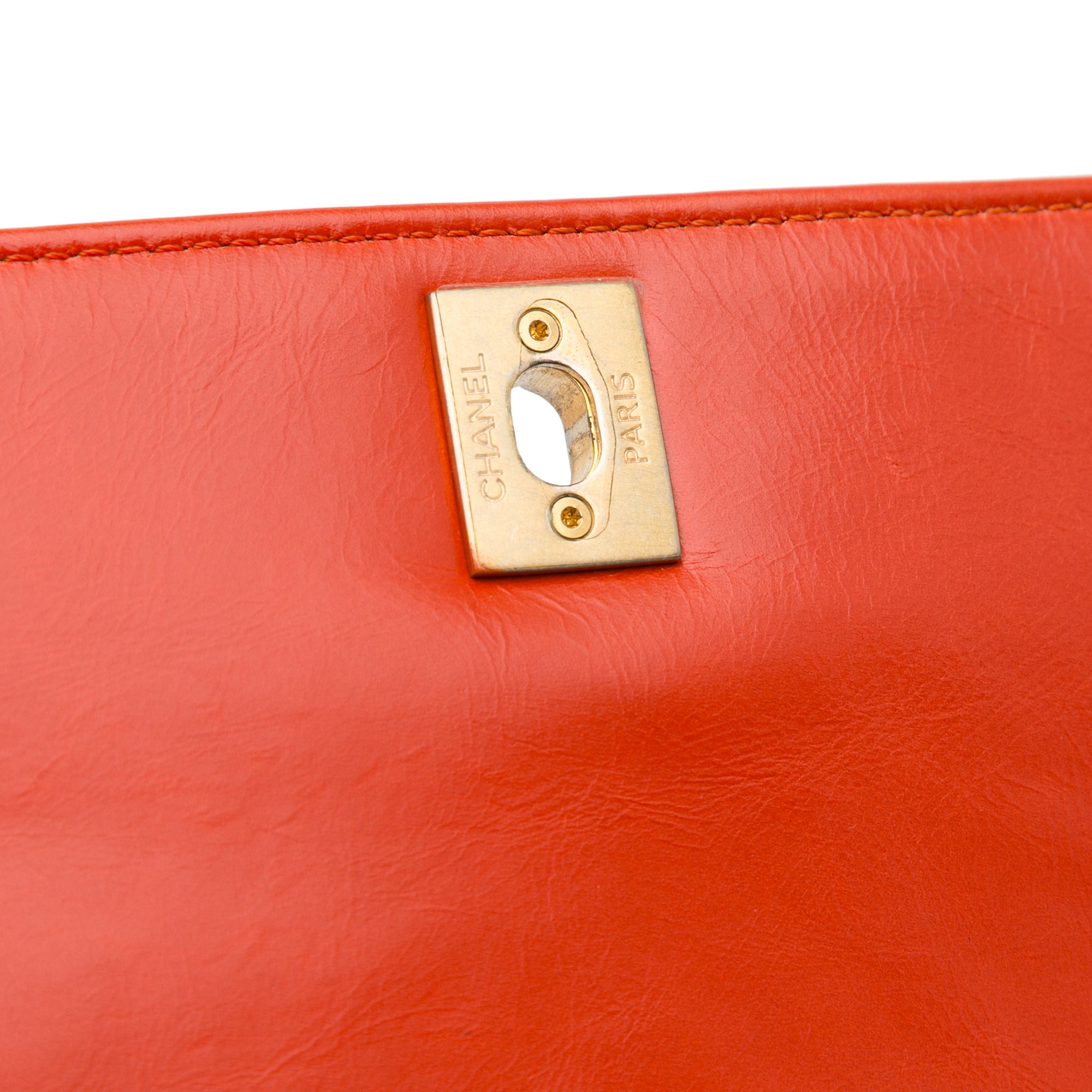 Chanel Small Lambskin Chevron Coco Top Handle Bag - image 16
