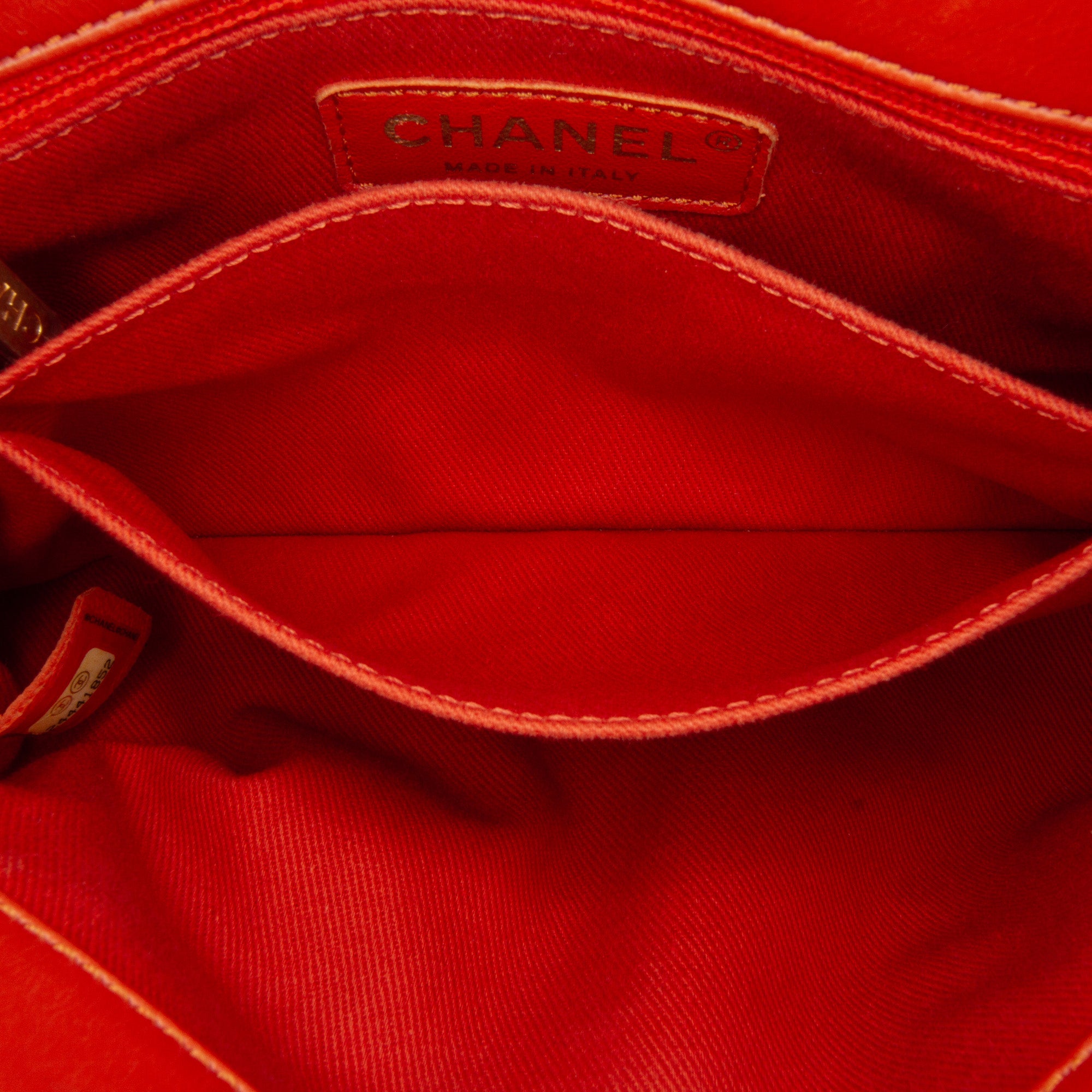 Chanel Small Lambskin Chevron Coco Top Handle Bag - image 7