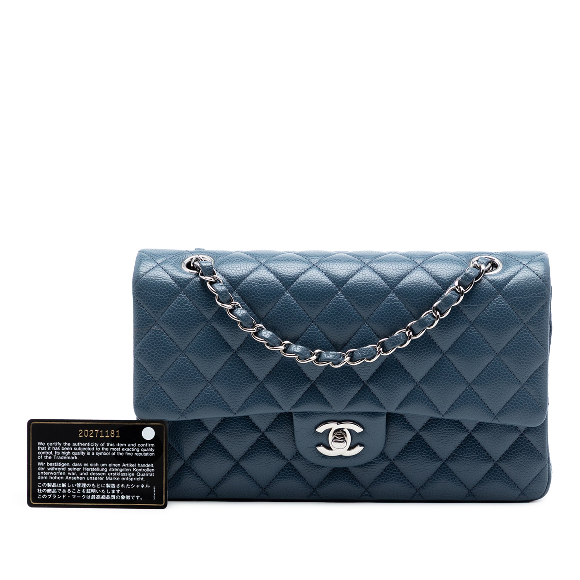Chanel Medium Classic Caviar Double Flap - image 7