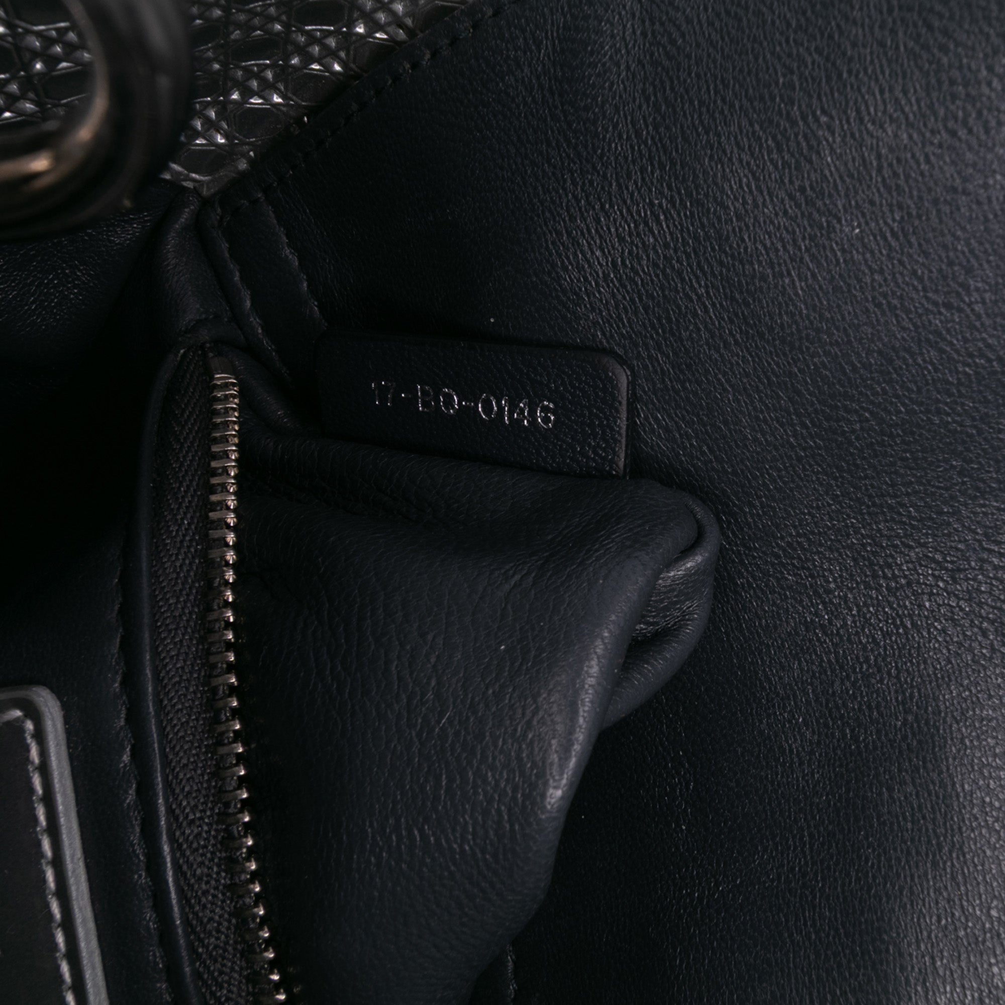 Dior Mini Metallic Patent Microcannage Lady Dior - image 6