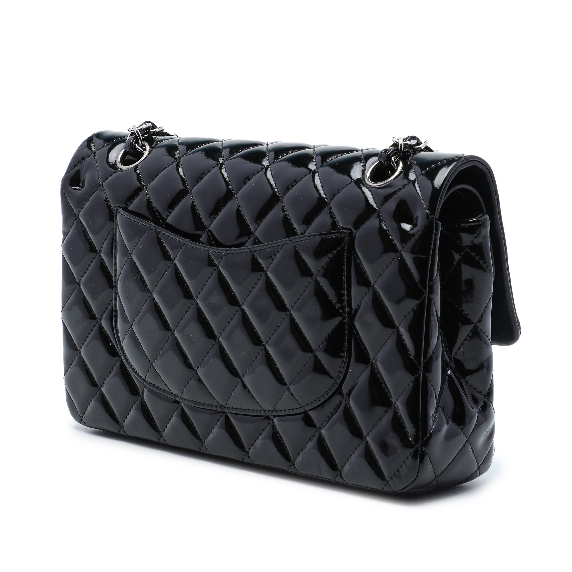 Chanel Medium Classic Patent Double Flap - image 2