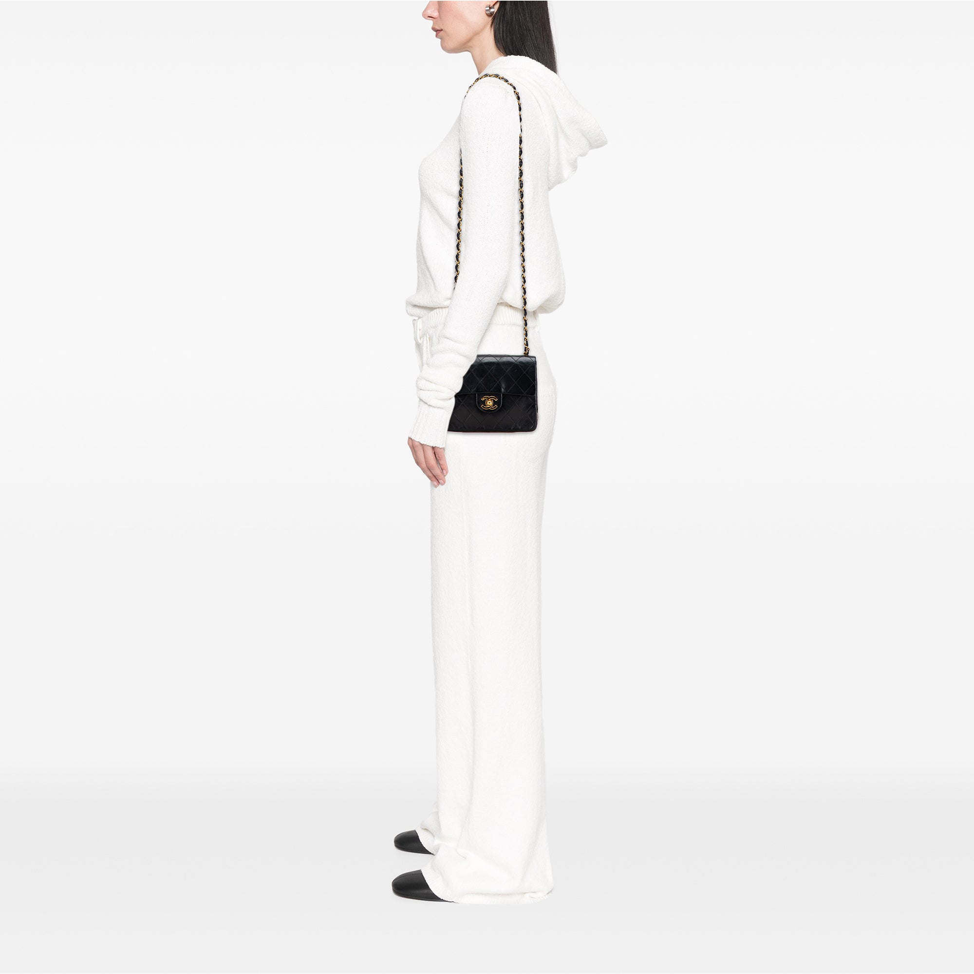 Chanel Mini Square Classic Lambskin Single Flap - image 10