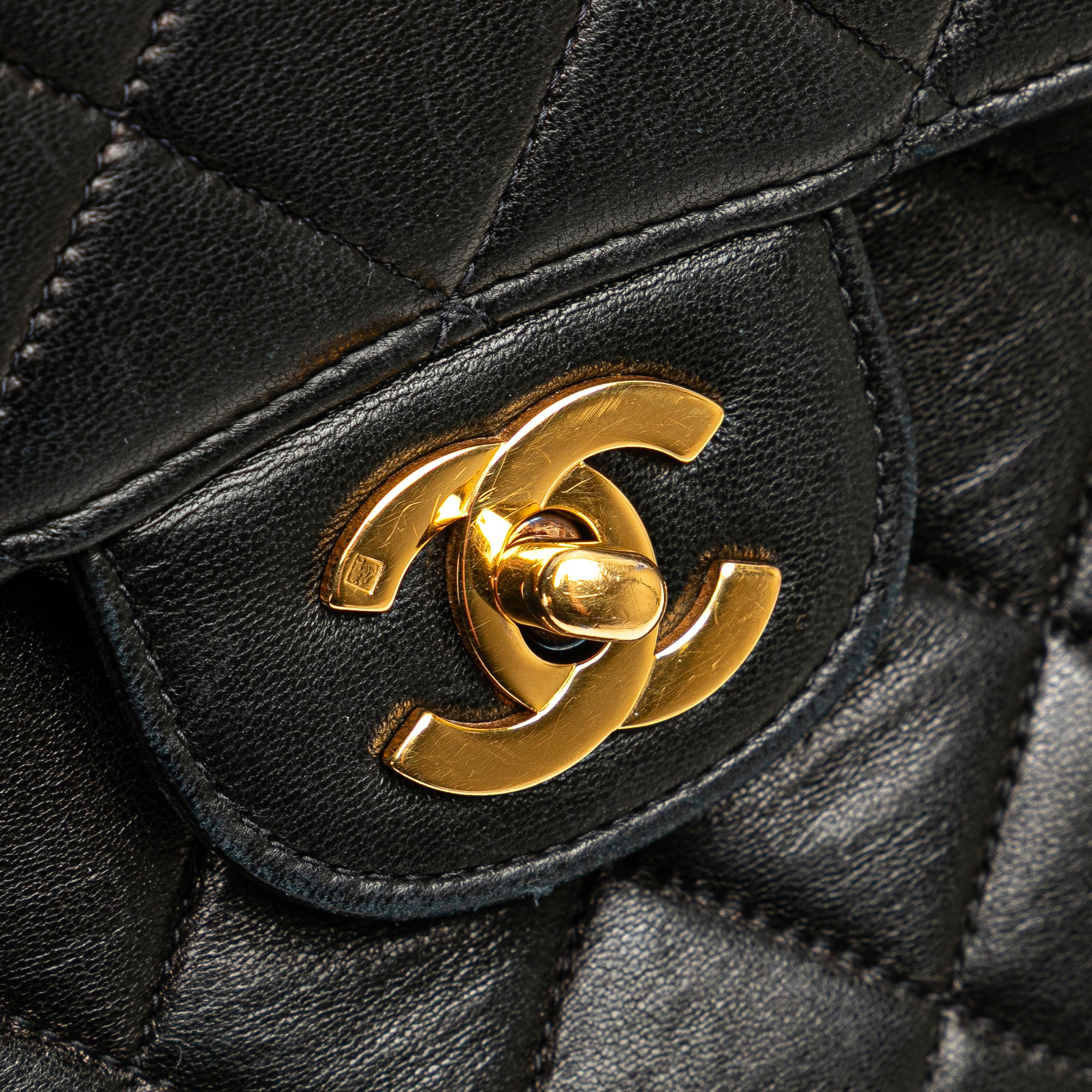 Chanel Medium Quilted Lambskin Double Sided Flap - image 8