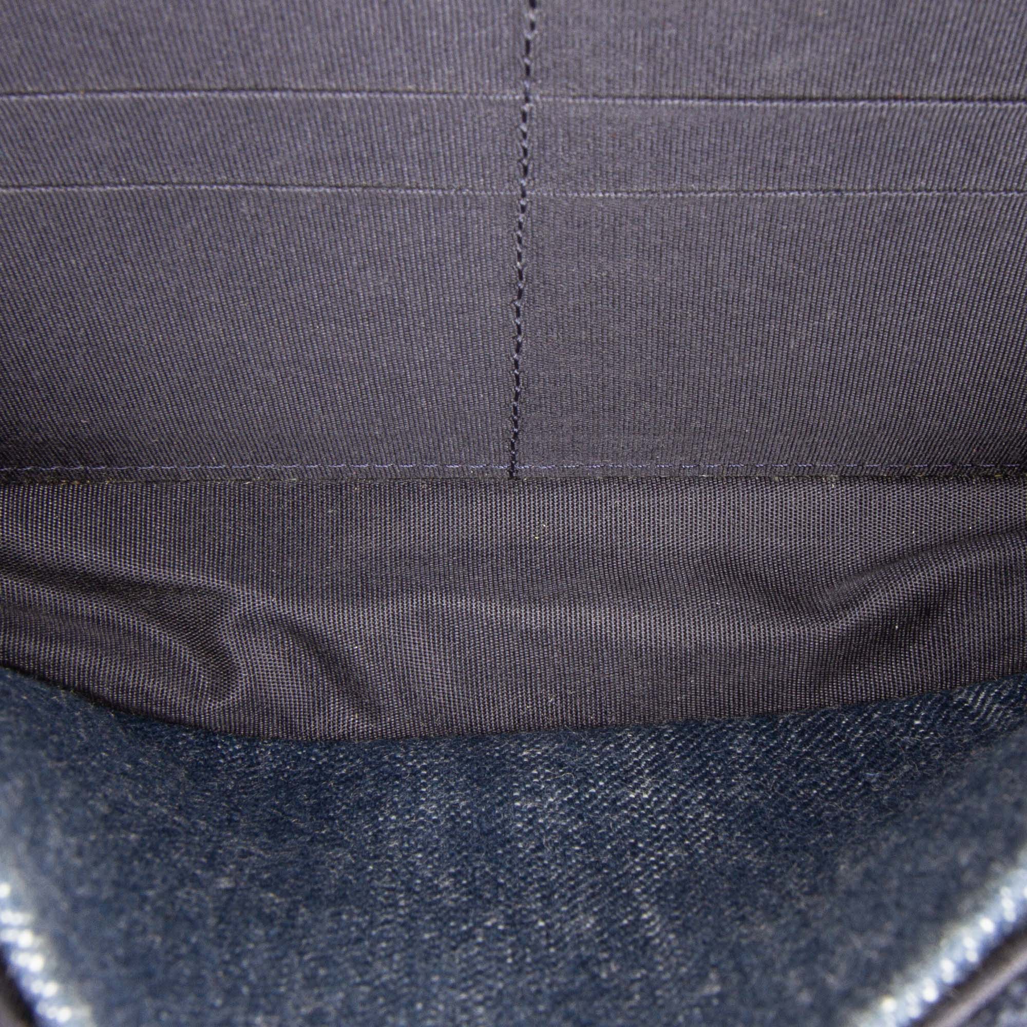Chanel Denim and Velvet Wallet On Chain - image 4