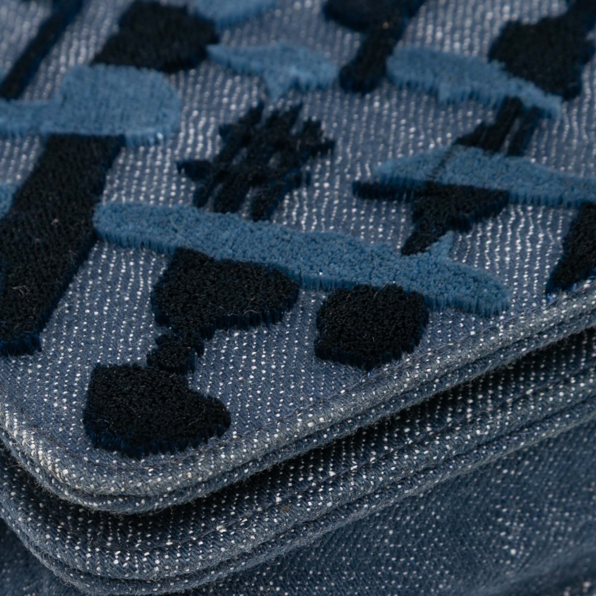 Chanel Denim and Velvet Wallet On Chain - image 7