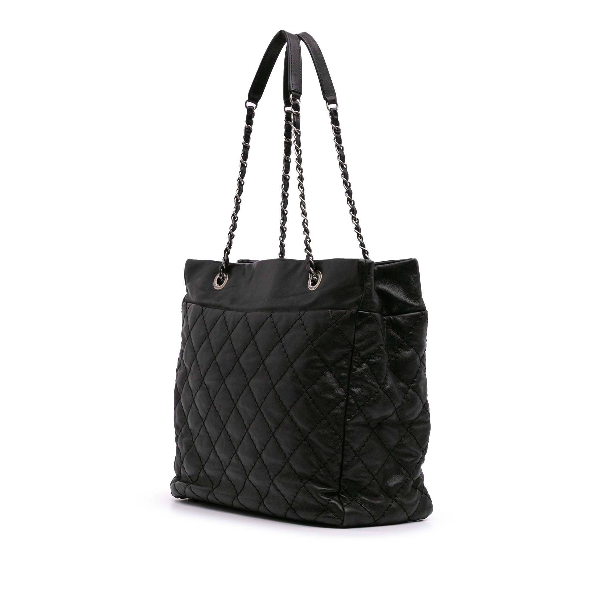 Chanel Large Quilted Calfskin Stitch It Tote - image 2