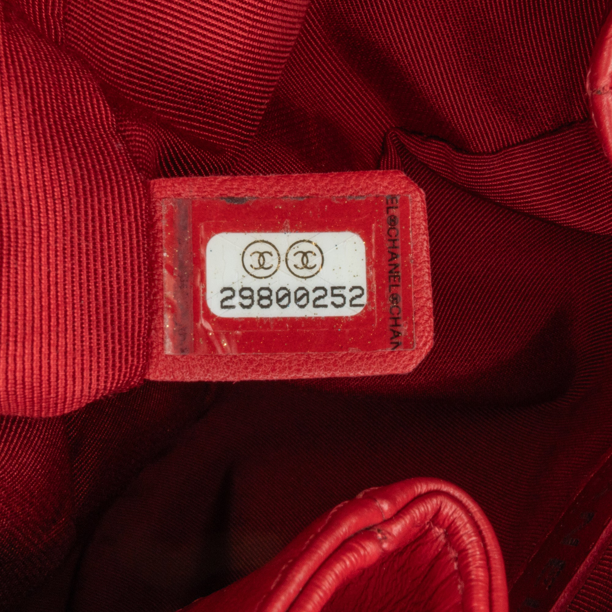 Chanel Aged Calfskin Chain Around Drawstring Bucket - image 7
