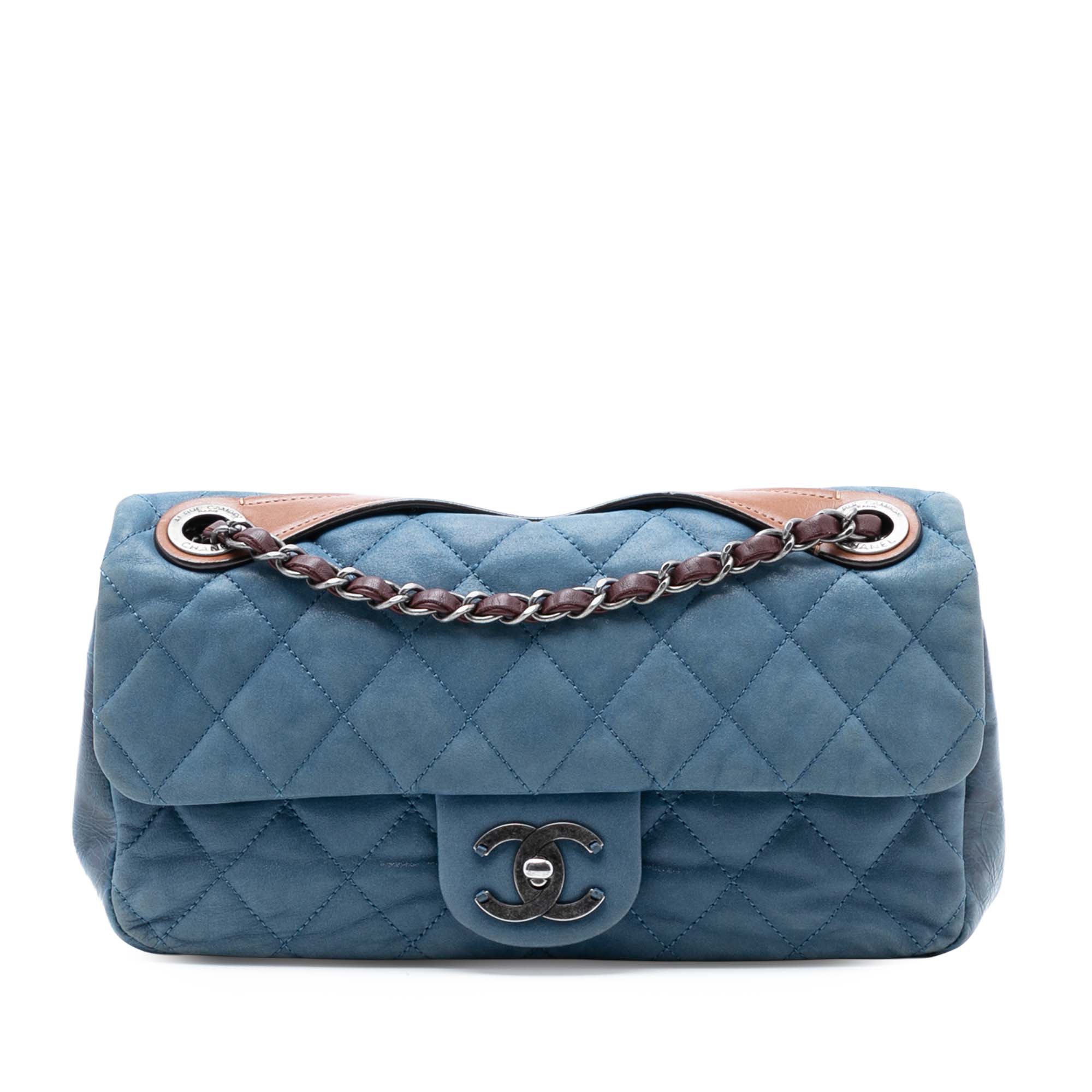 Chanel Medium Iridescent Calfskin In The Mix Flap - image 1