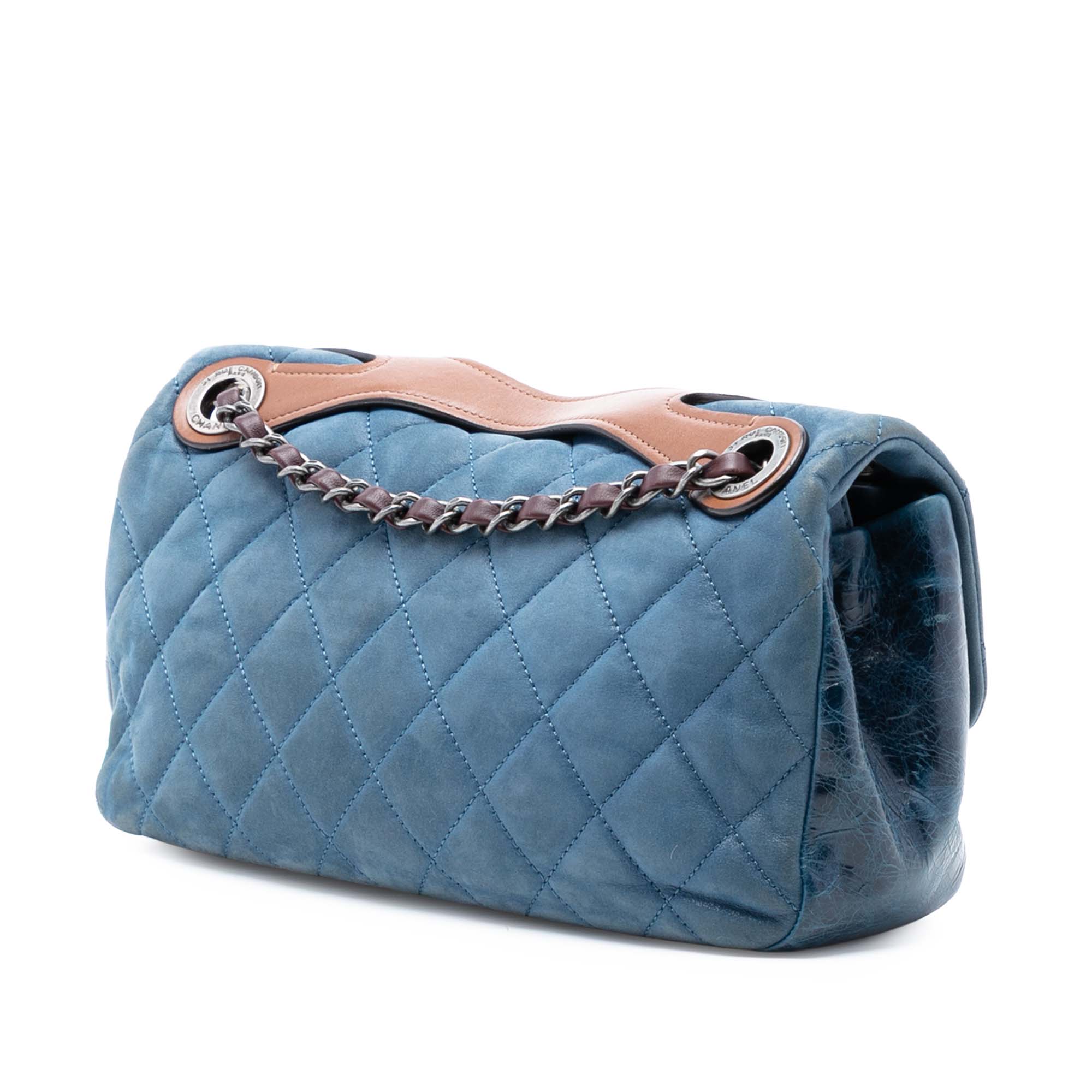 Chanel Medium Iridescent Calfskin In The Mix Flap - image 2