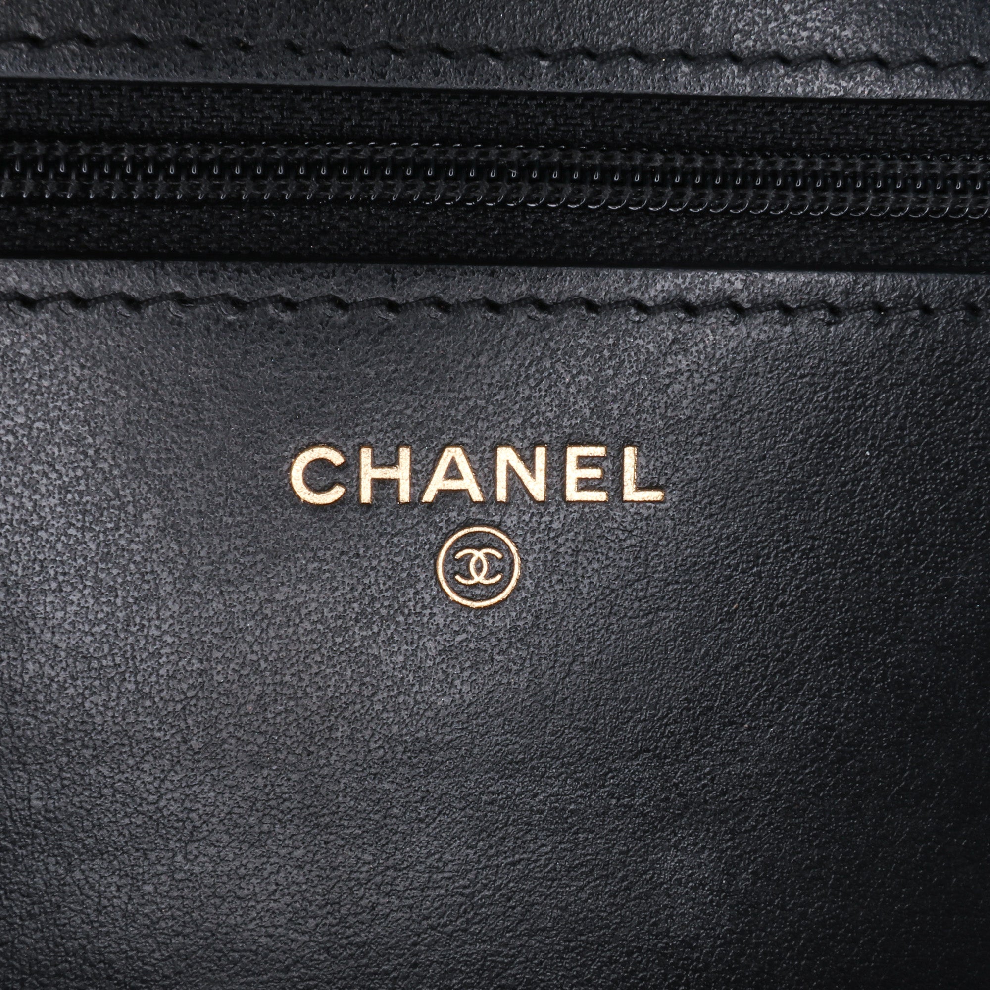 Chanel Quilted Caviar Boy Wallet on Chain - image 5