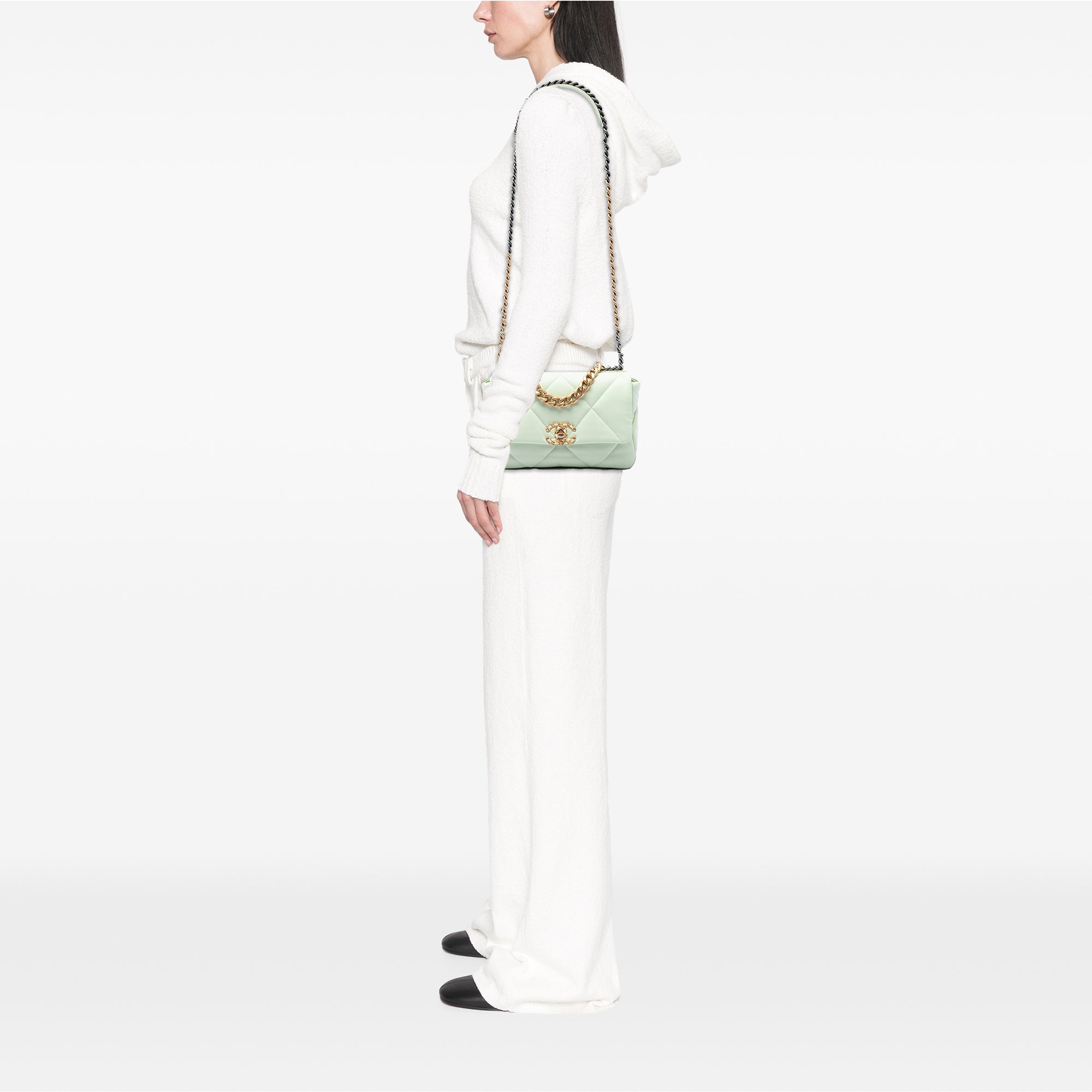Chanel Medium Lambskin 19 Flap - image 6