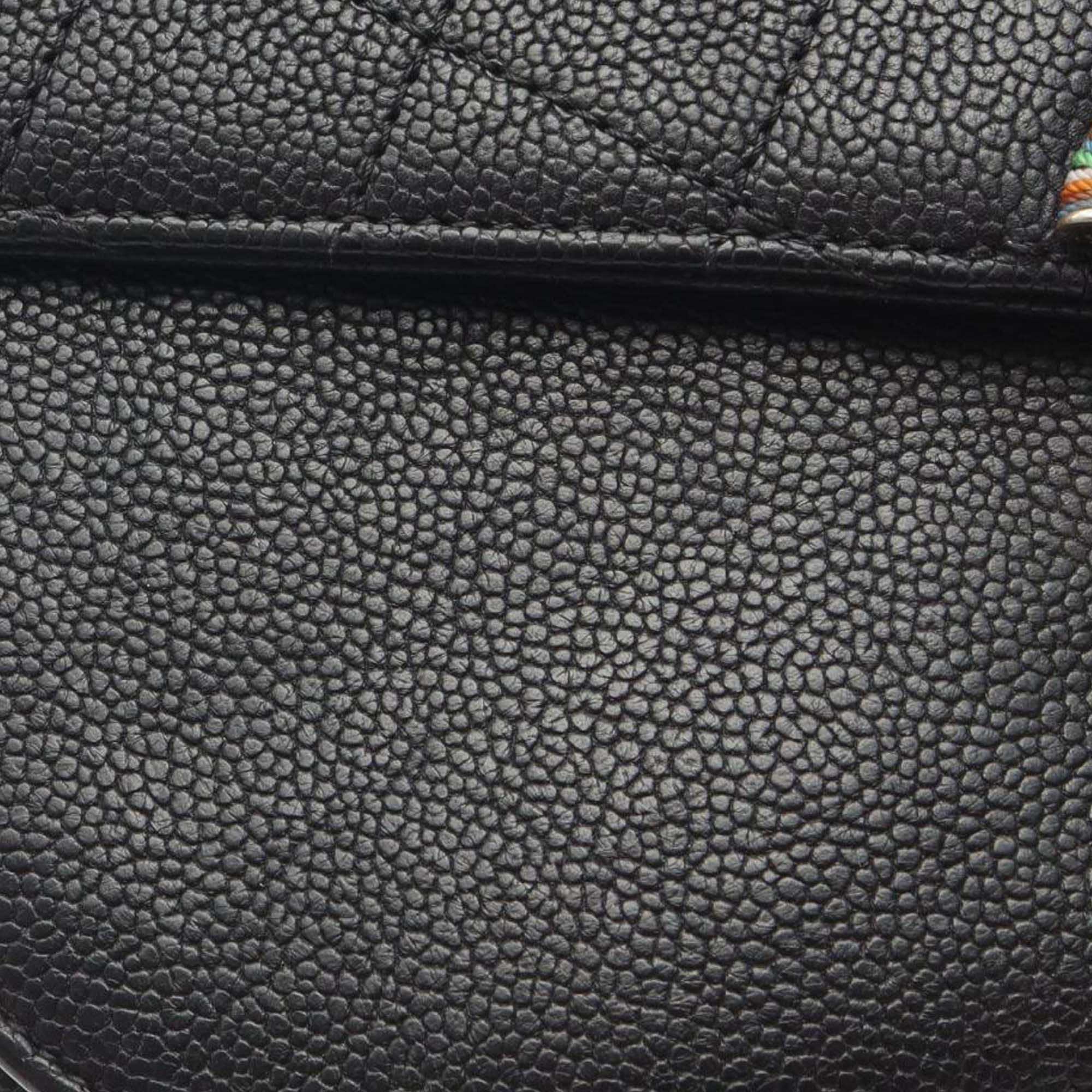Chanel Paris Cuba Medium Caviar Thread Around Flap - image 13