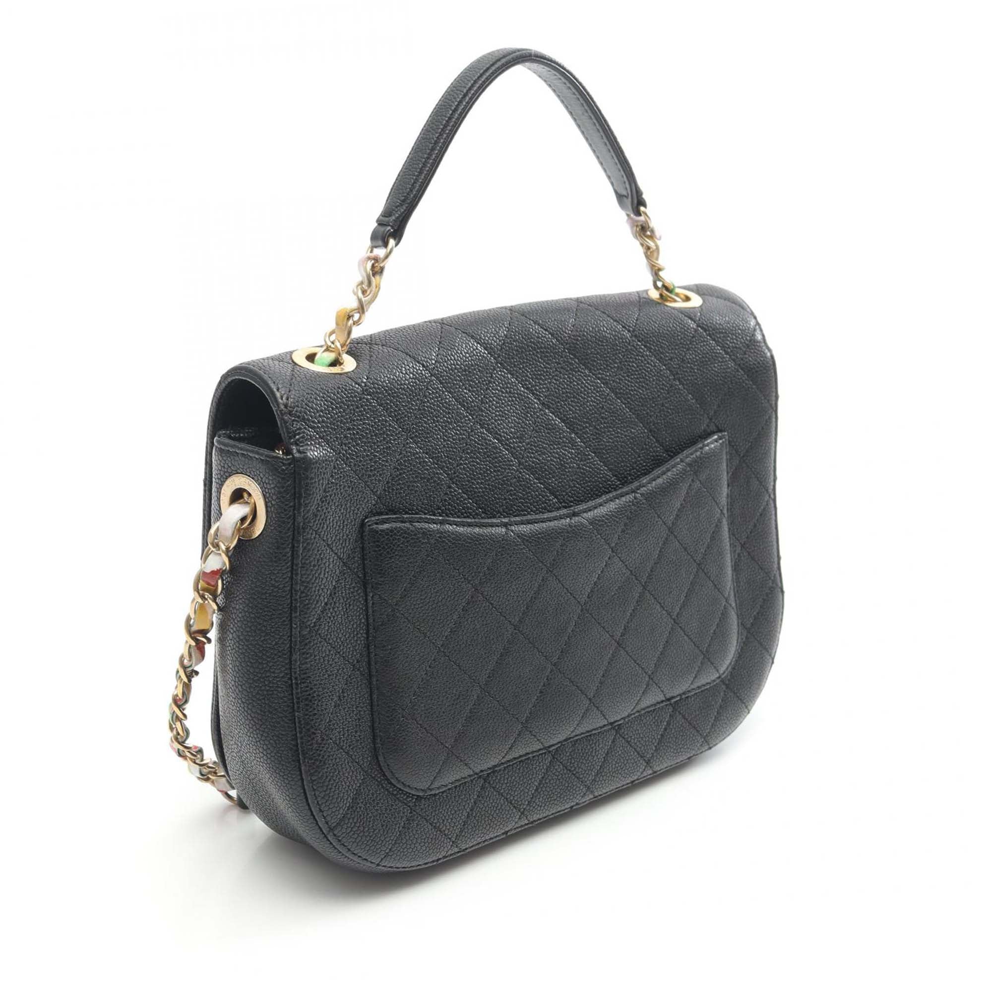 Chanel Paris Cuba Medium Caviar Thread Around Flap - image 2