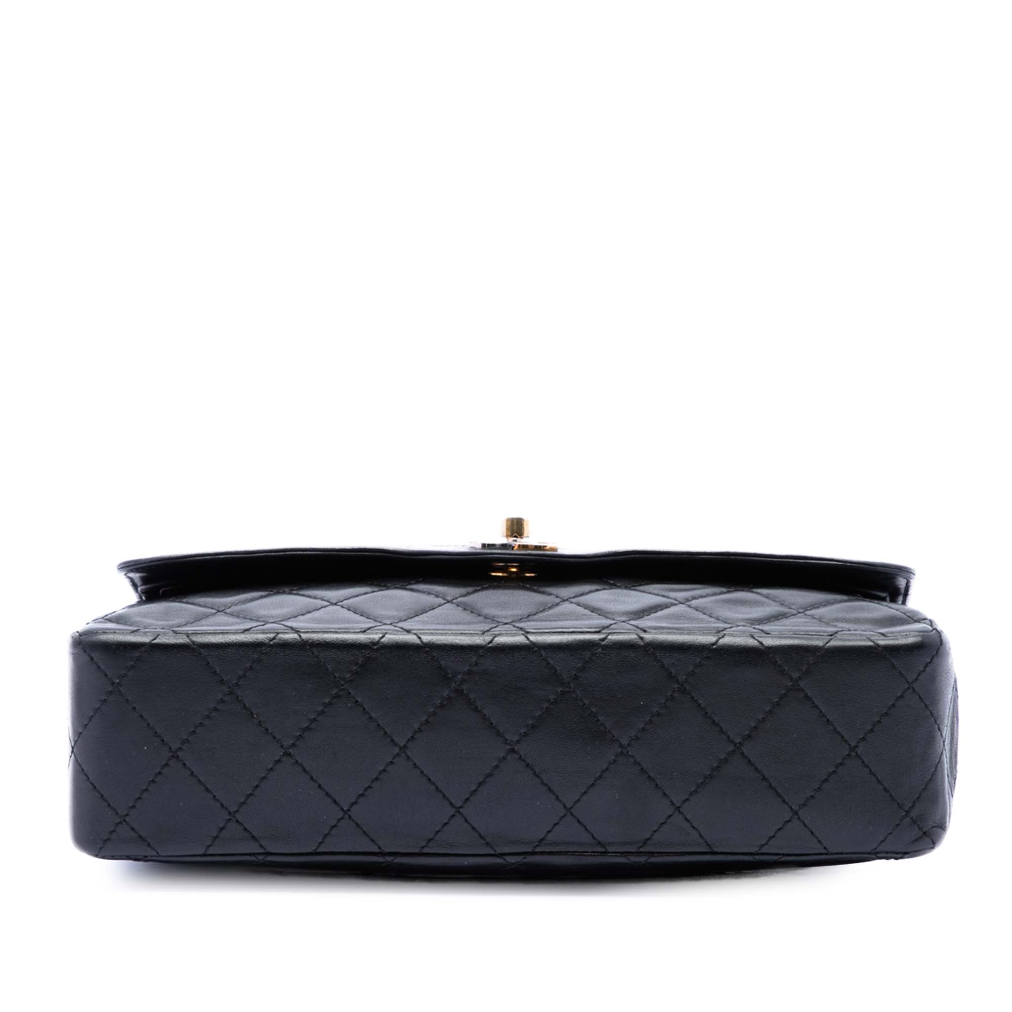 Chanel Limited Edition Paris Quilted Lambskin Double Flap - image 3