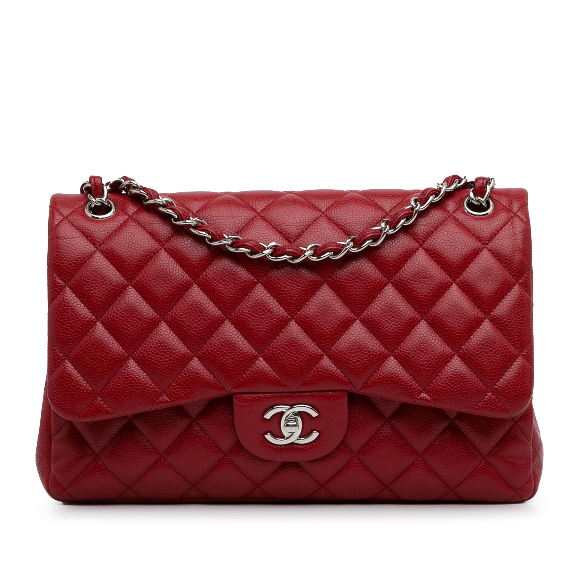 Chanel Jumbo Classic Caviar Double Flap - image 1