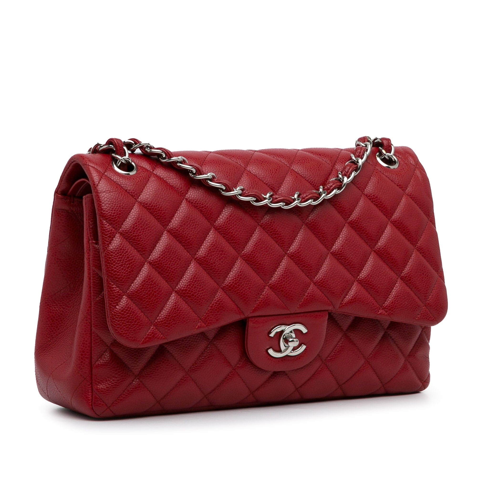 Chanel Jumbo Classic Caviar Double Flap - image 2
