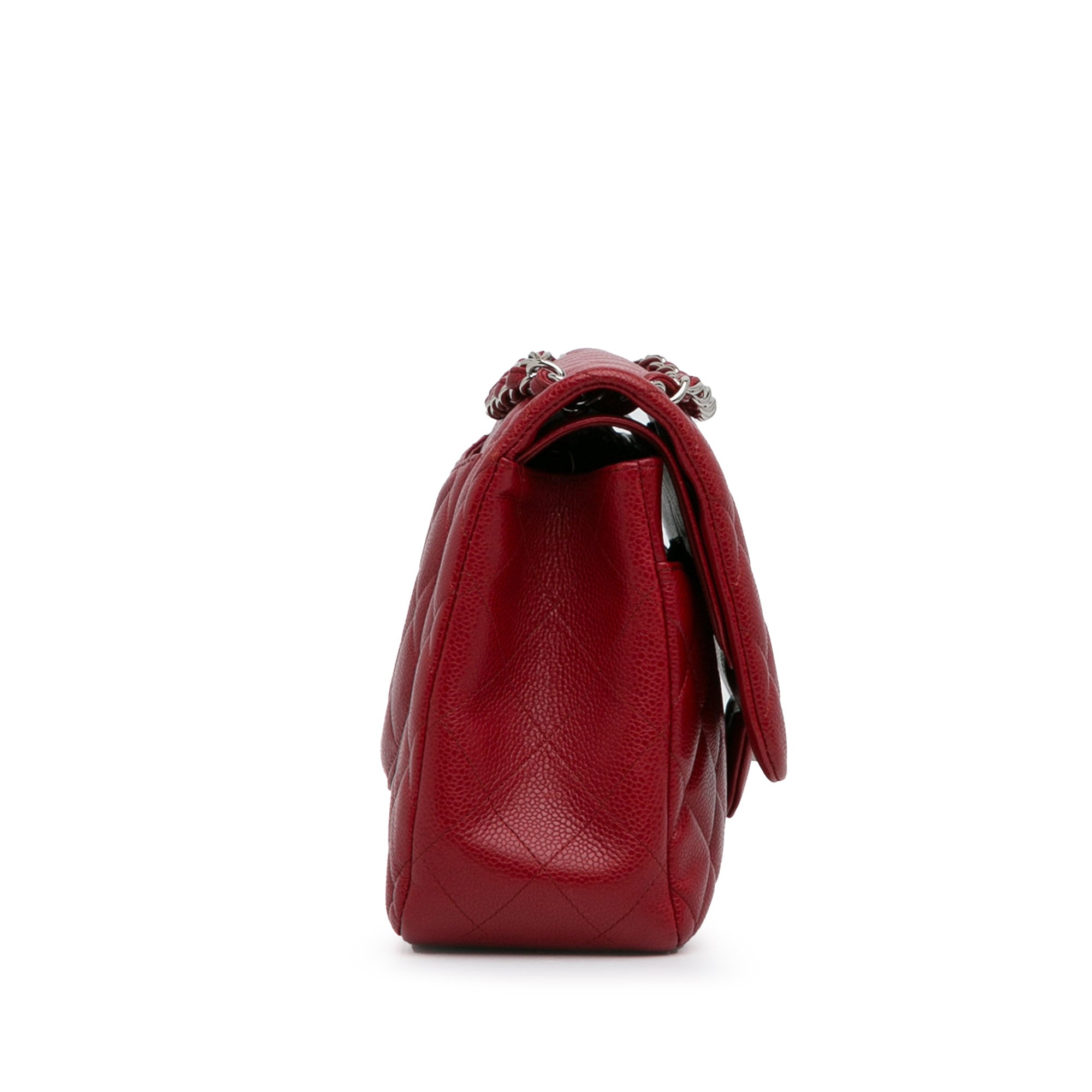 Chanel Jumbo Classic Caviar Double Flap - image 3