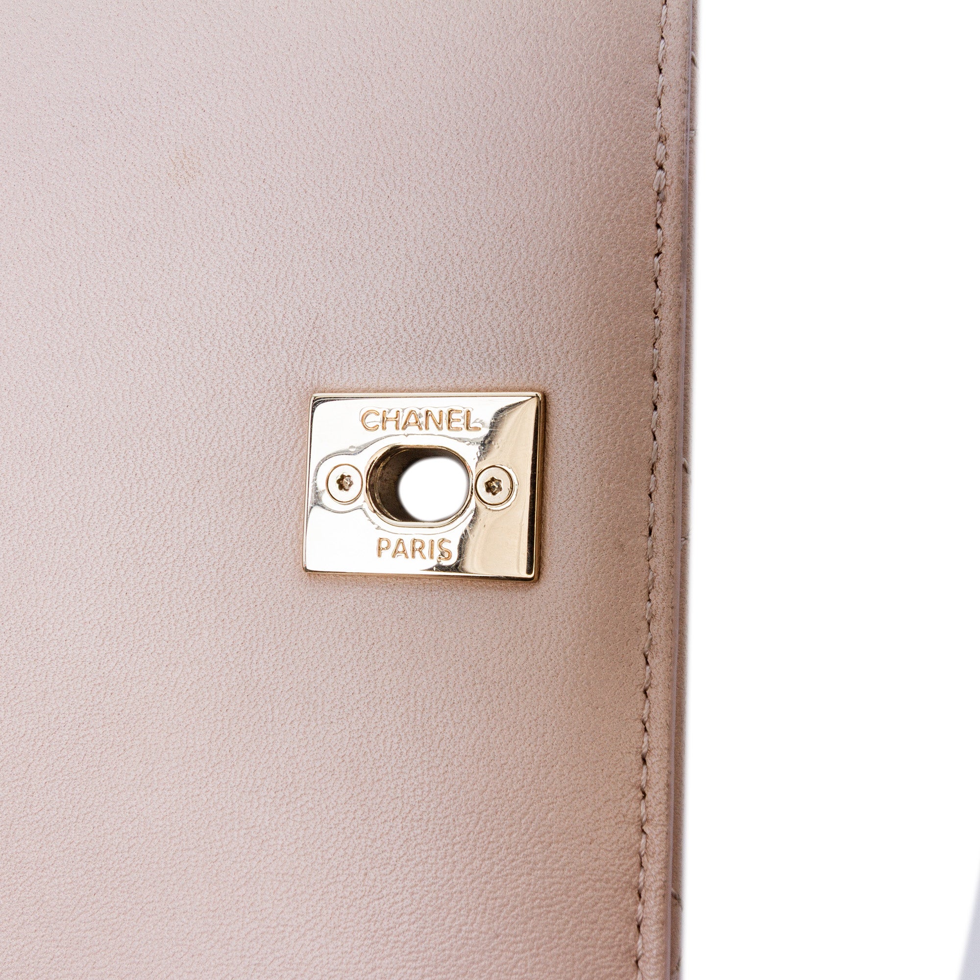 Chanel Medium Quilted Lambskin Carry Chic Flap - image 8