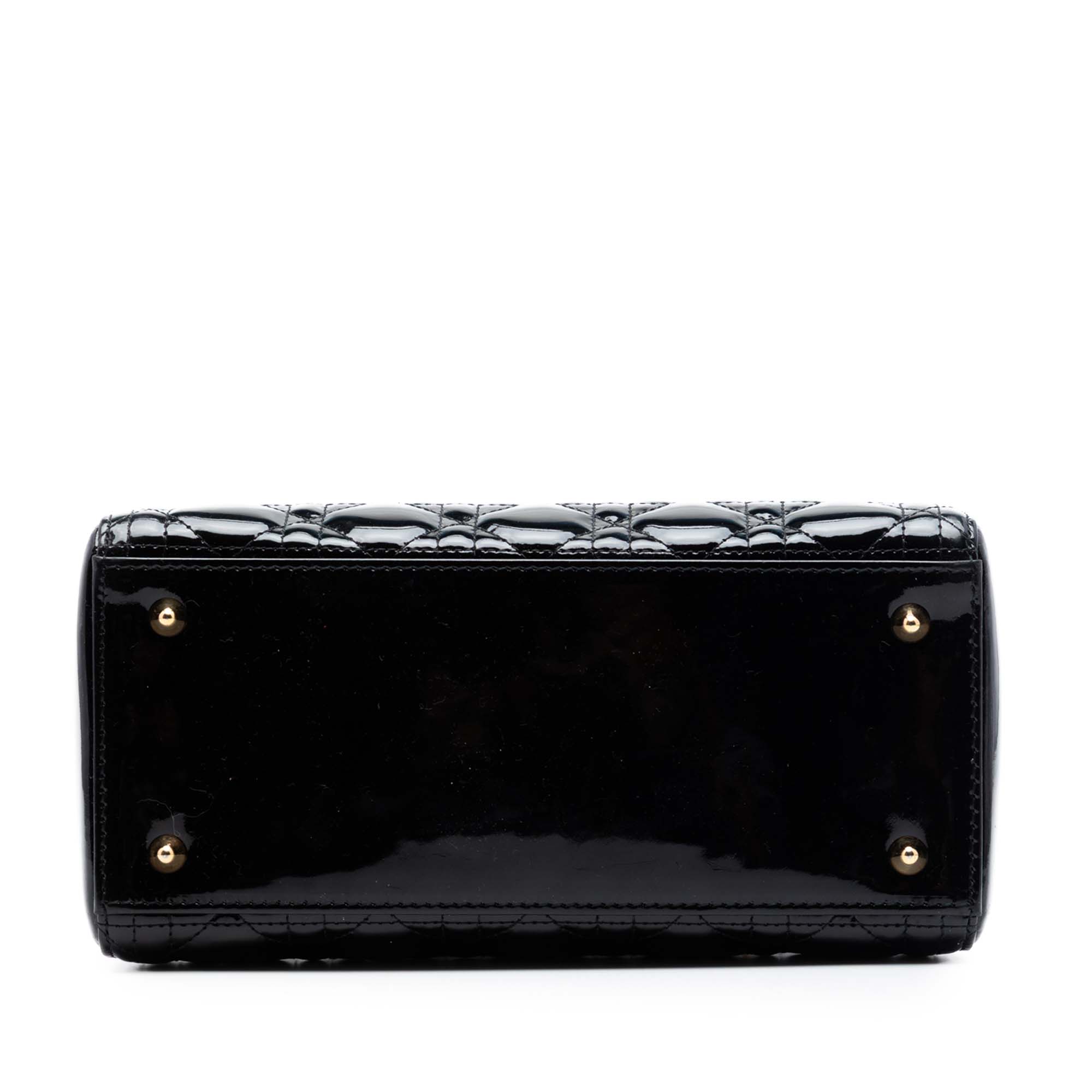 Dior Medium Patent Cannage Lady Dior - image 3