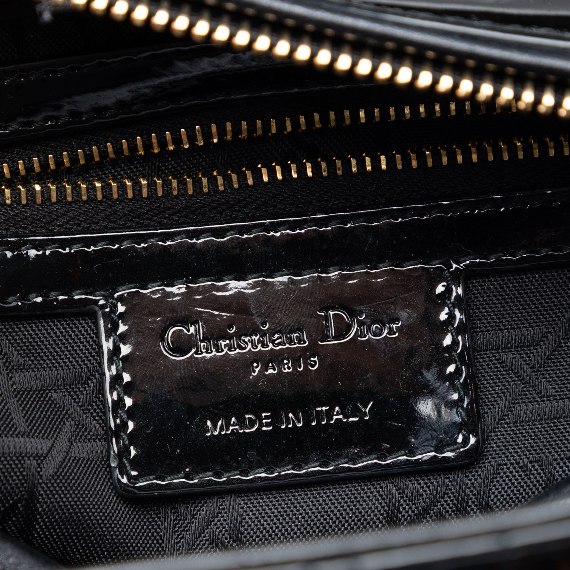 Dior Medium Patent Cannage Lady Dior - image 5