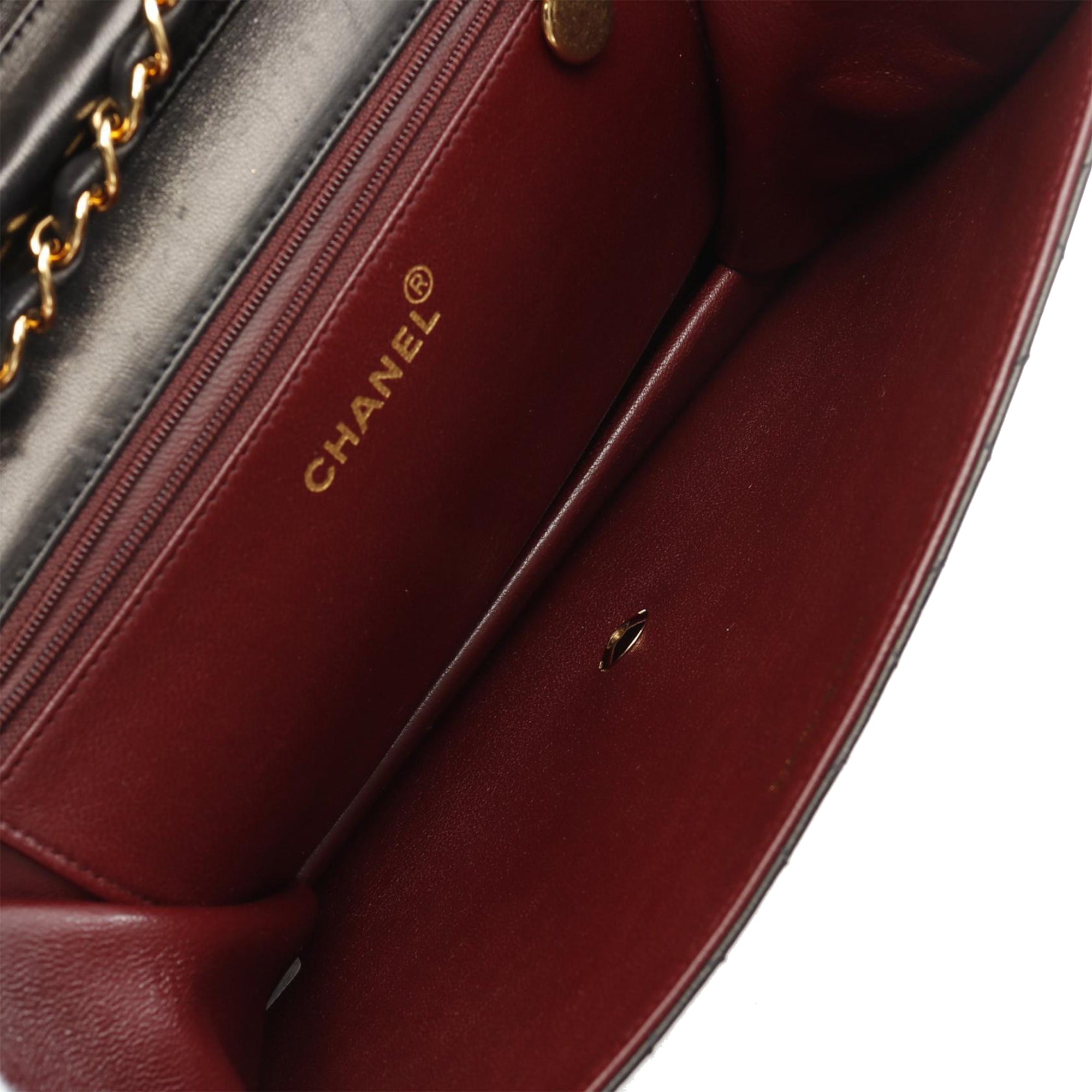 Chanel CC Quilted Lambskin Single Flap - image 3