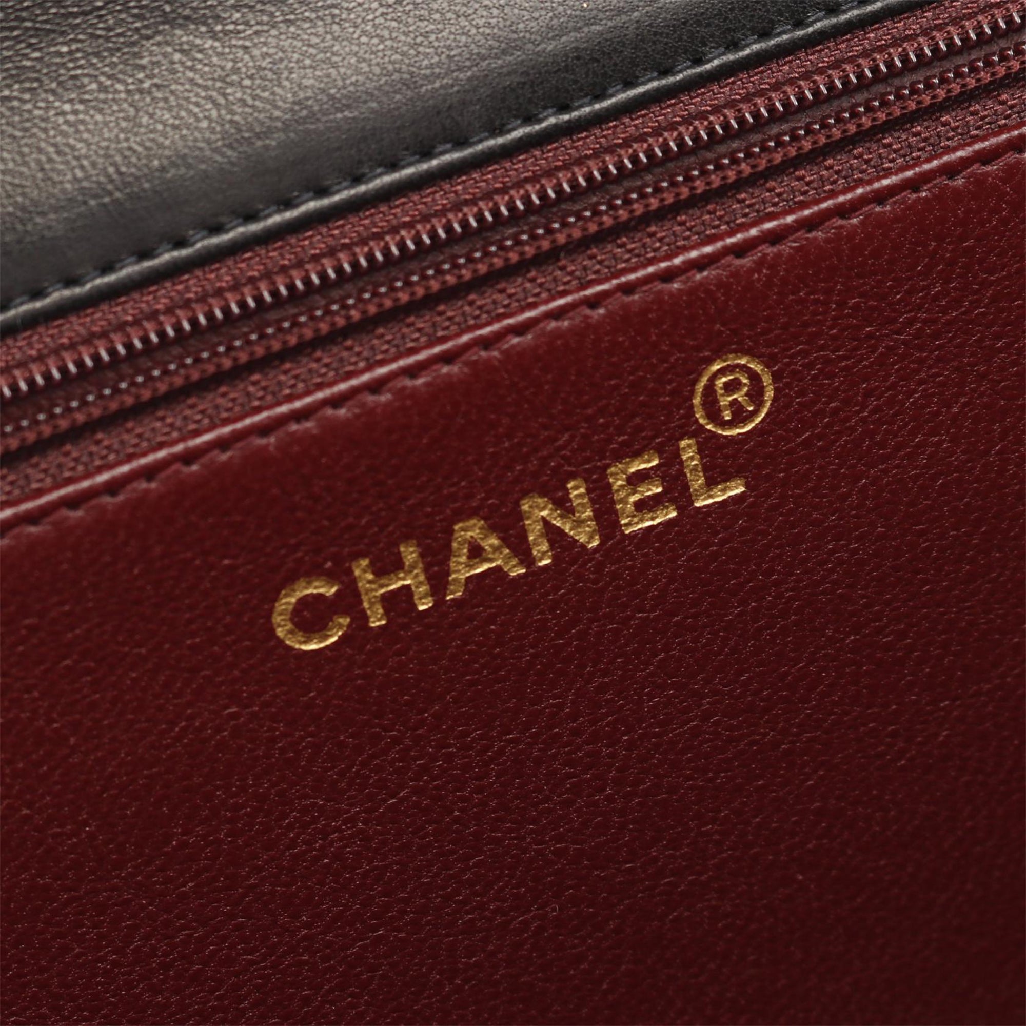 Chanel CC Quilted Lambskin Single Flap - image 4