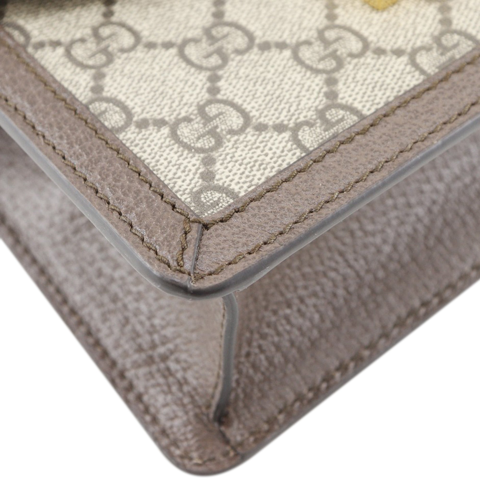 Gucci Small GG Supreme Web Ophidia Top Handle Bag - image 8