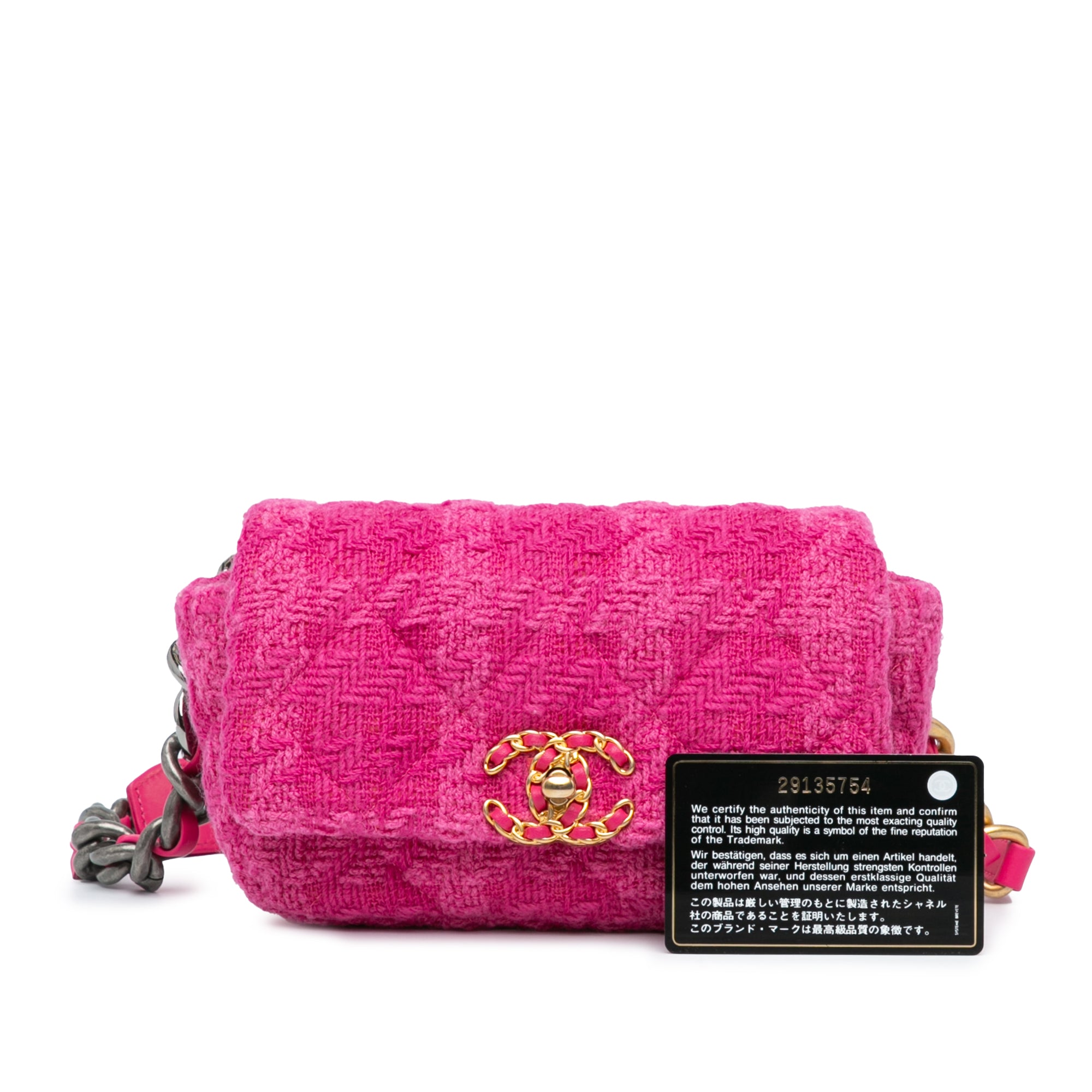 Chanel Tweed 19 Belt Bag - image 8