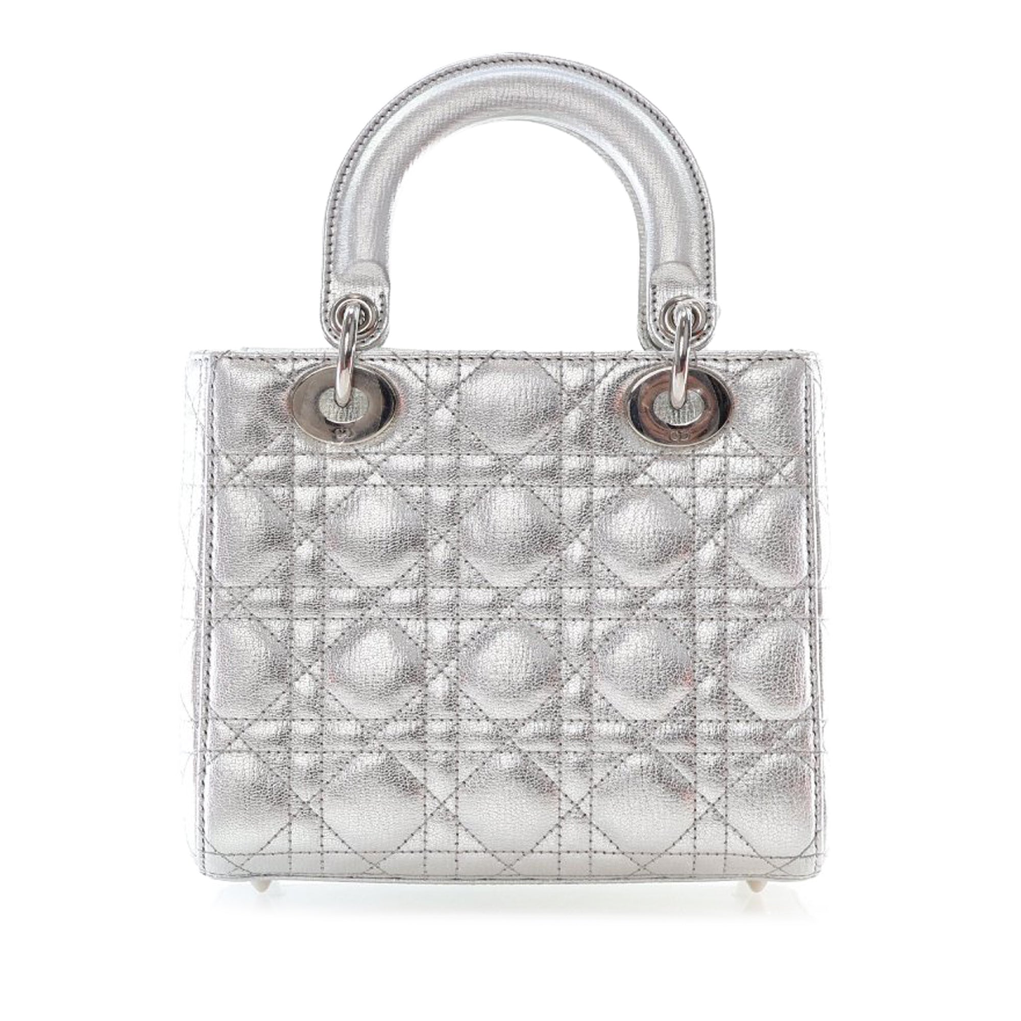 Dior Small Metallic Grained Calfskin Cannage My ABCDior Lady Dior - image 2