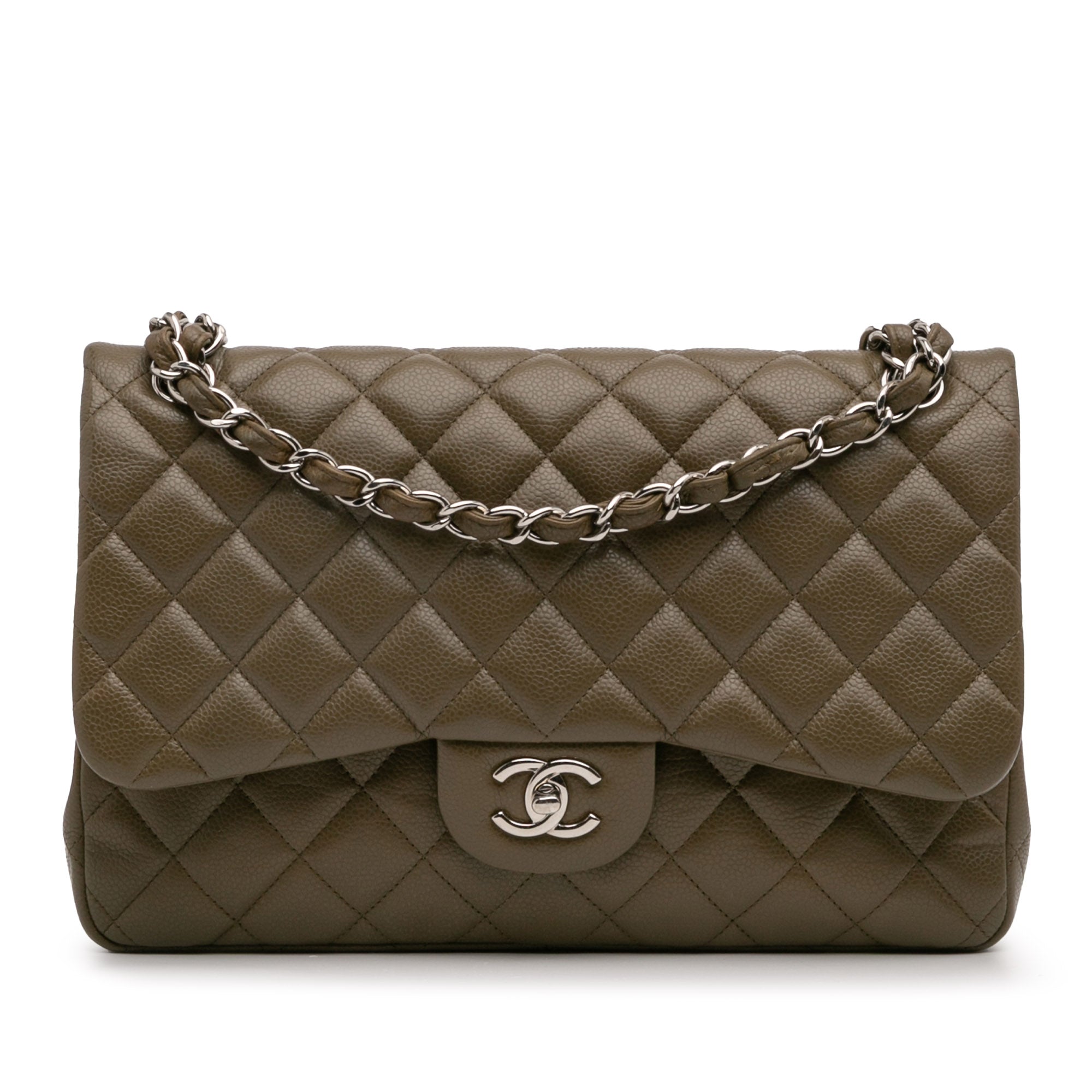 Chanel Jumbo Classic Caviar Double Flap - image 1