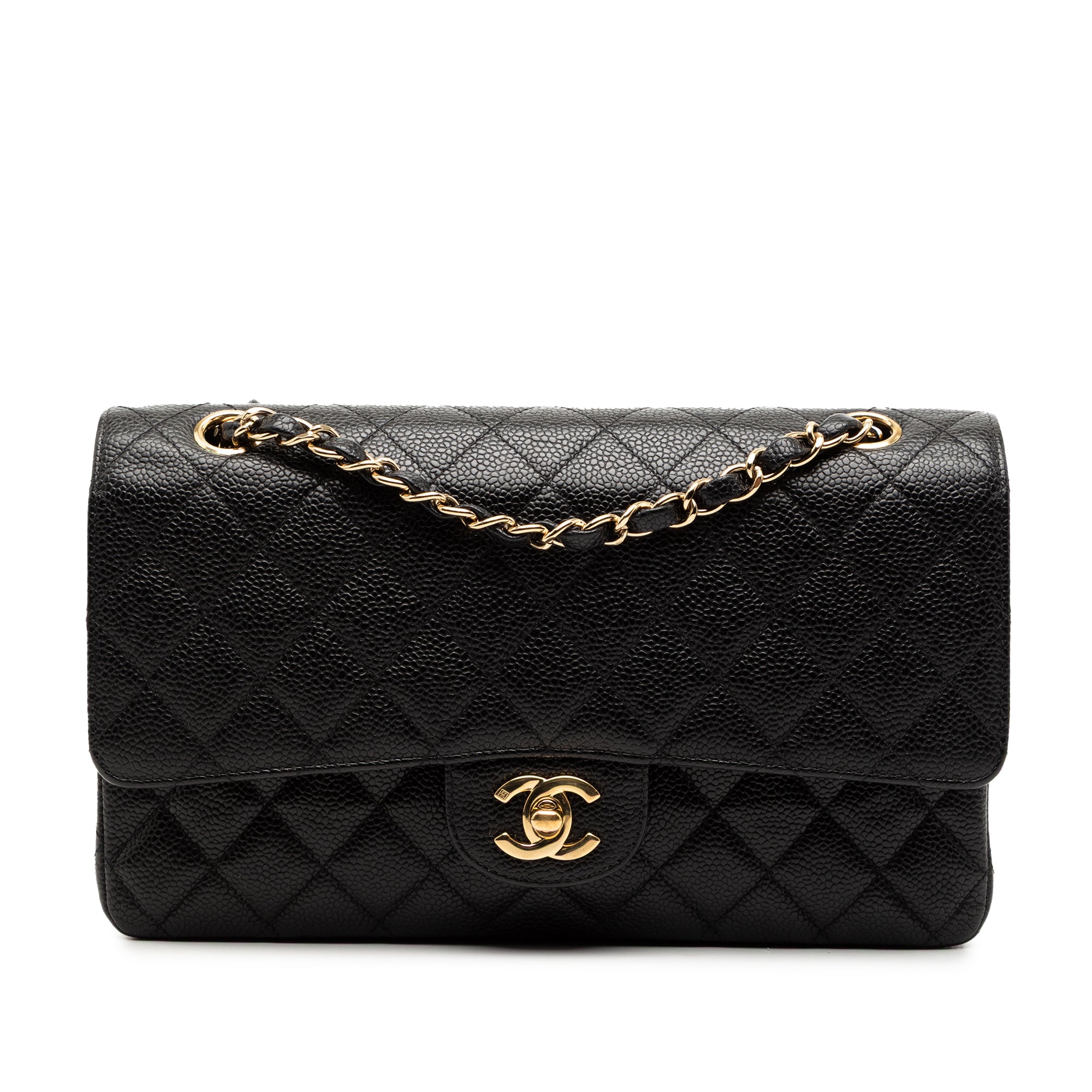 Chanel Medium Classic Caviar Double Flap - image 1