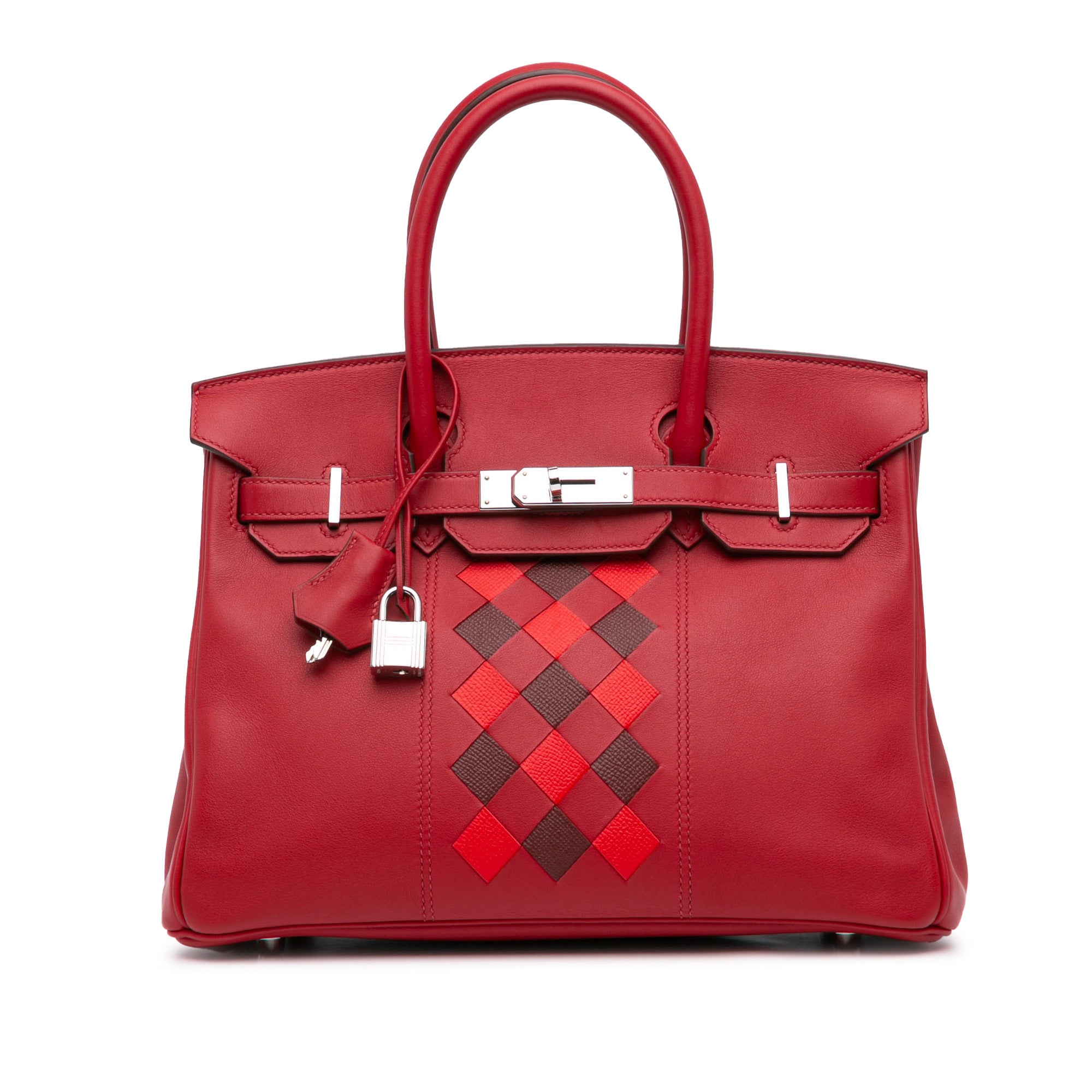 Hermès Swift Birkin Tressage de Cuir 30 - image 1