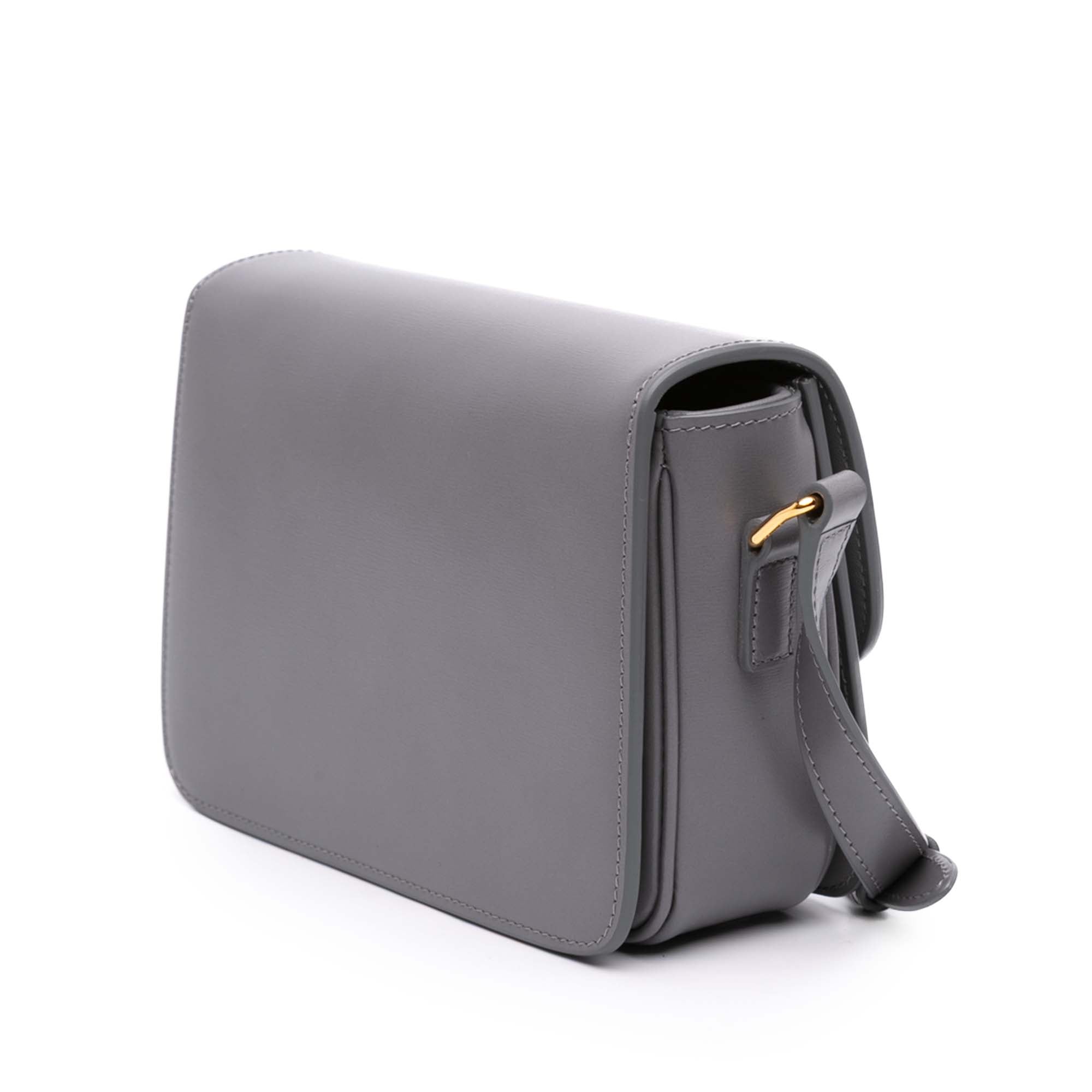 Celine Teen Shiny Calfskin Triomphe Crossbody - image 2