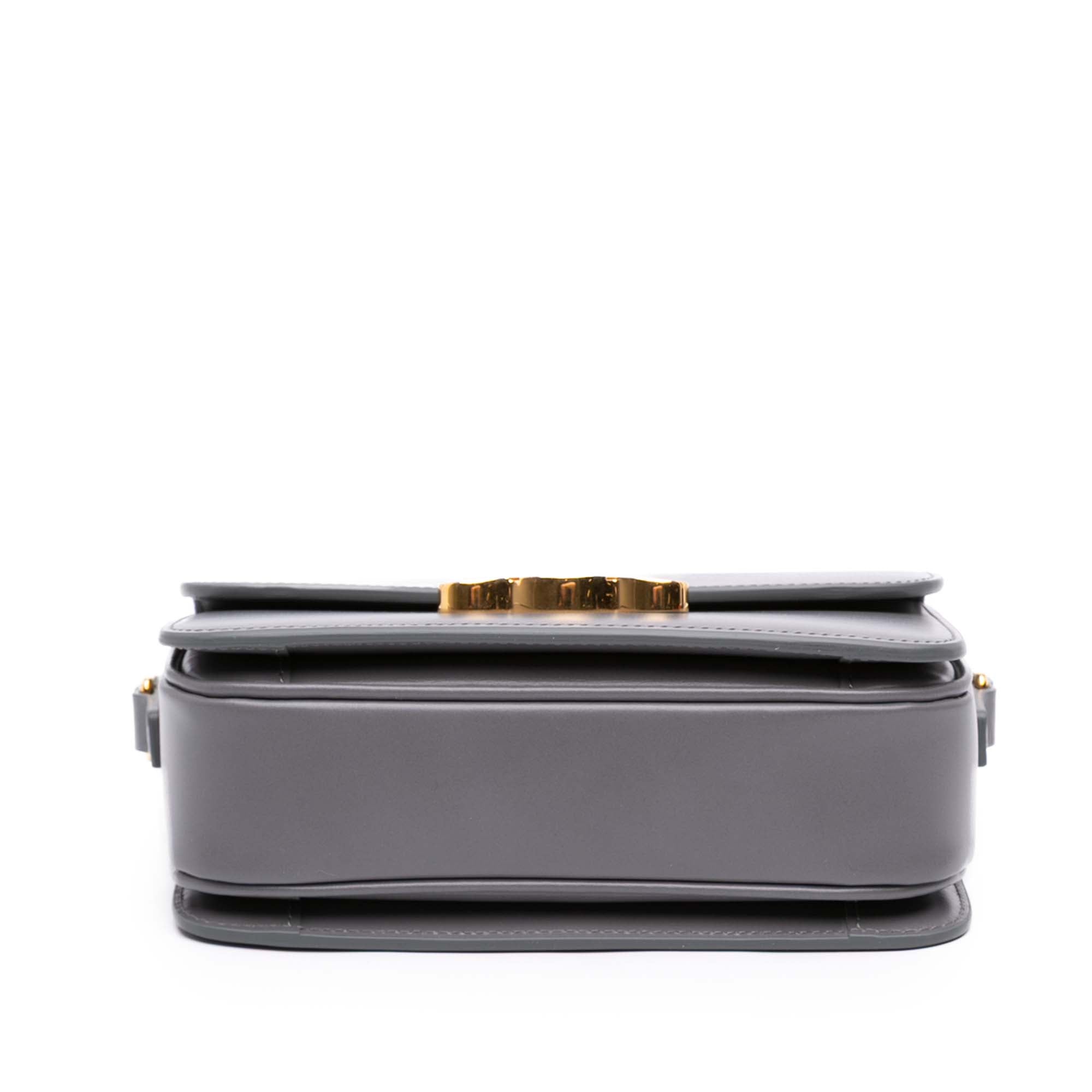 Celine Teen Shiny Calfskin Triomphe Crossbody - image 3