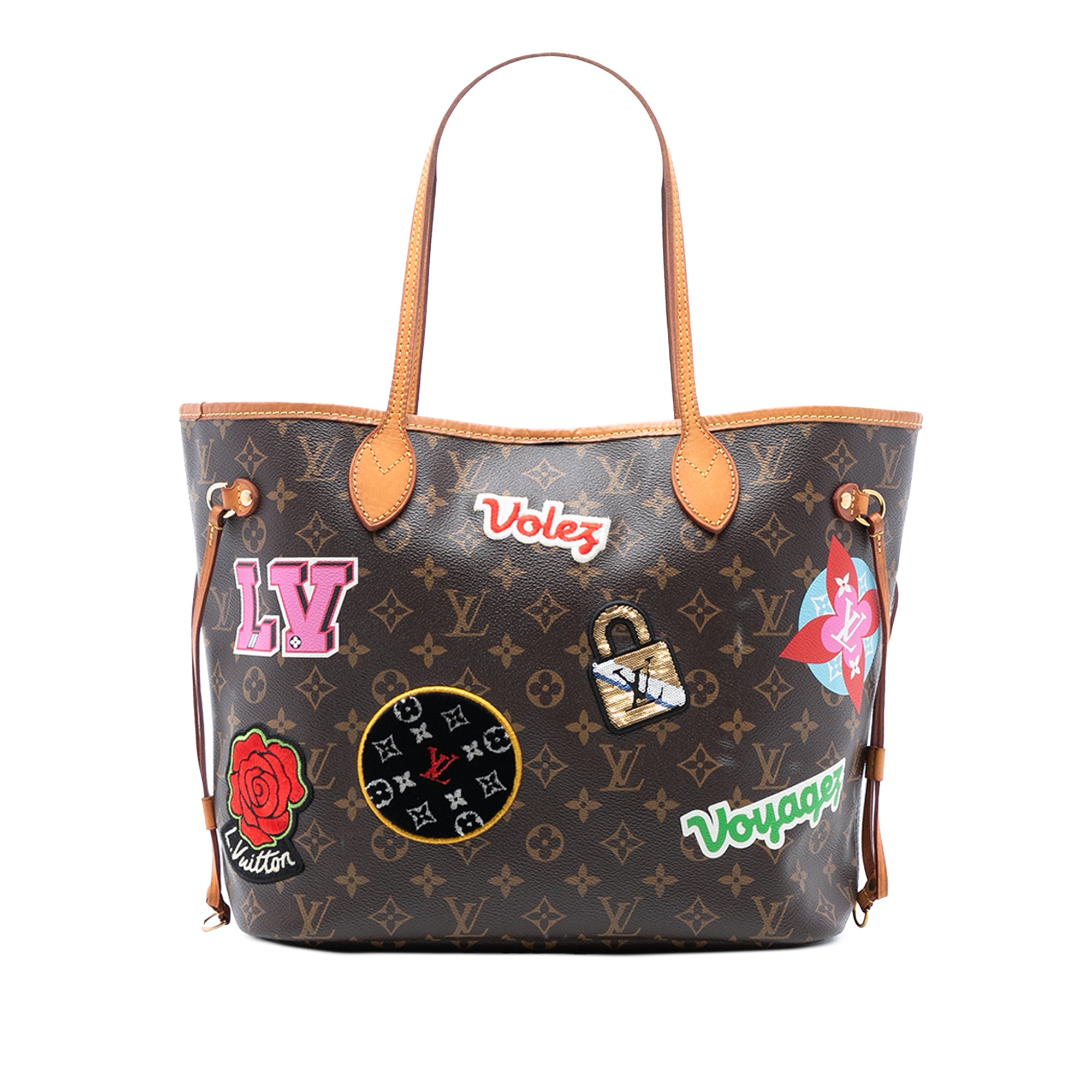 Louis Vuitton Monogram Patches Neverfull MM - image 1