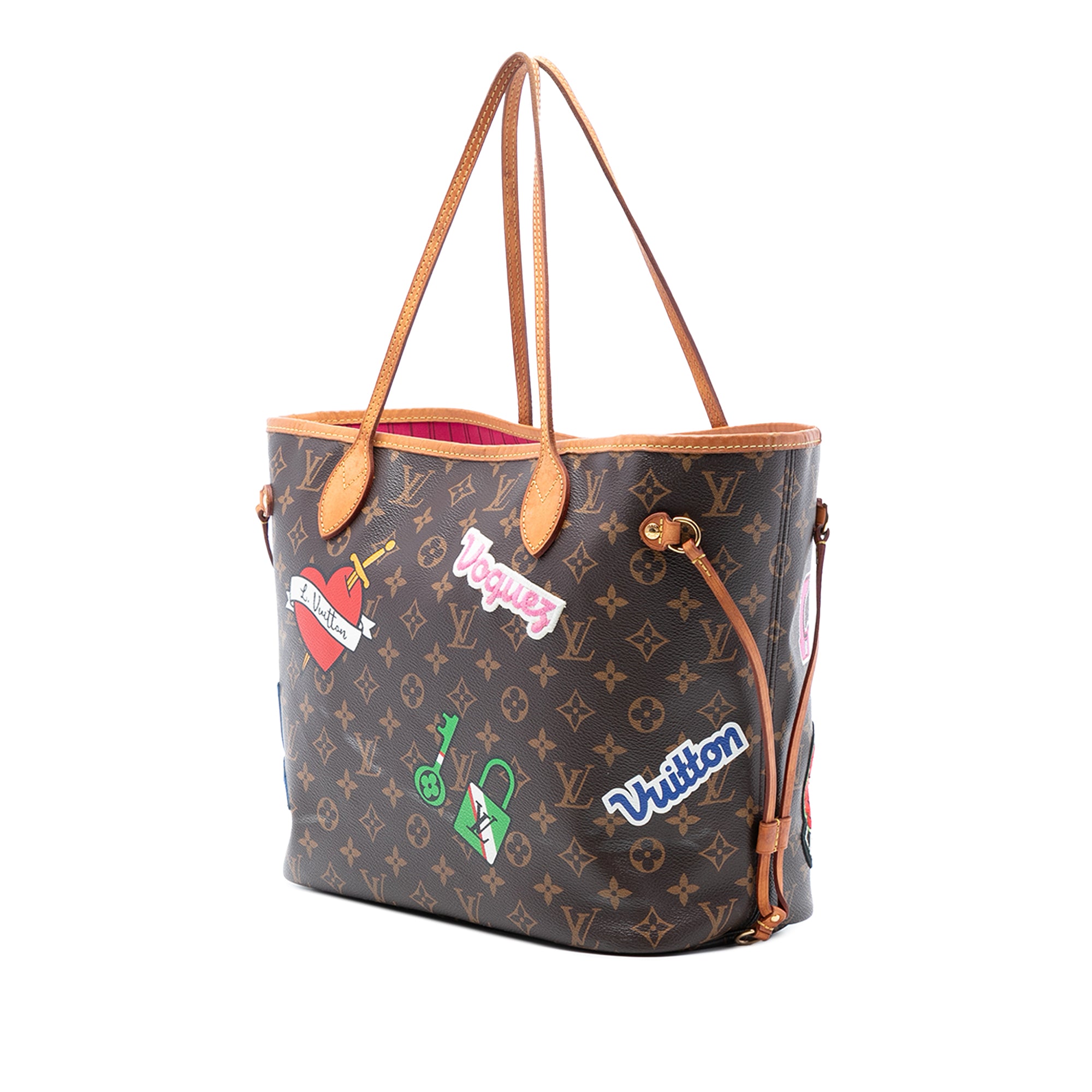 Louis Vuitton Monogram Patches Neverfull MM - image 2