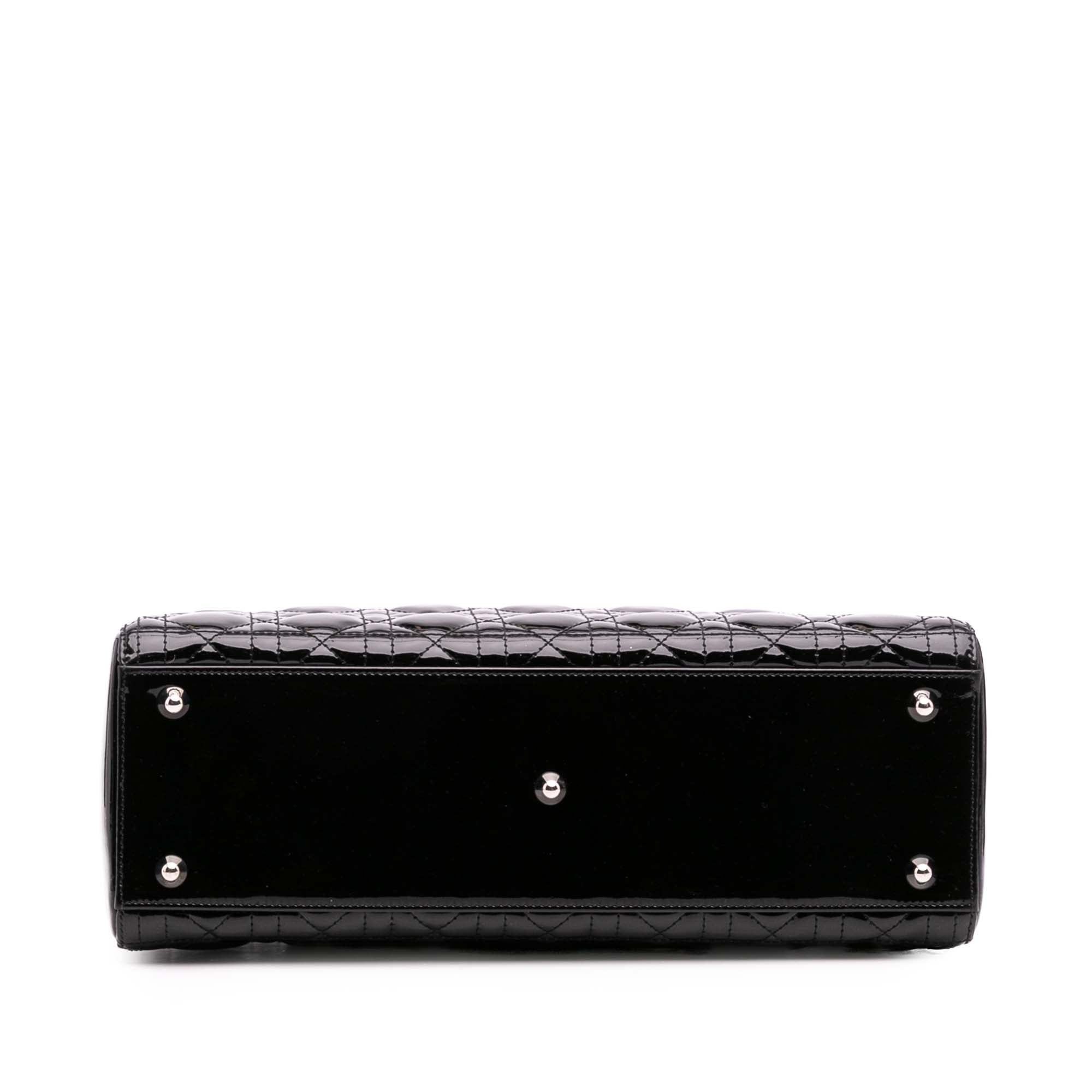 Dior Large Patent Cannage Lady Dior - image 3
