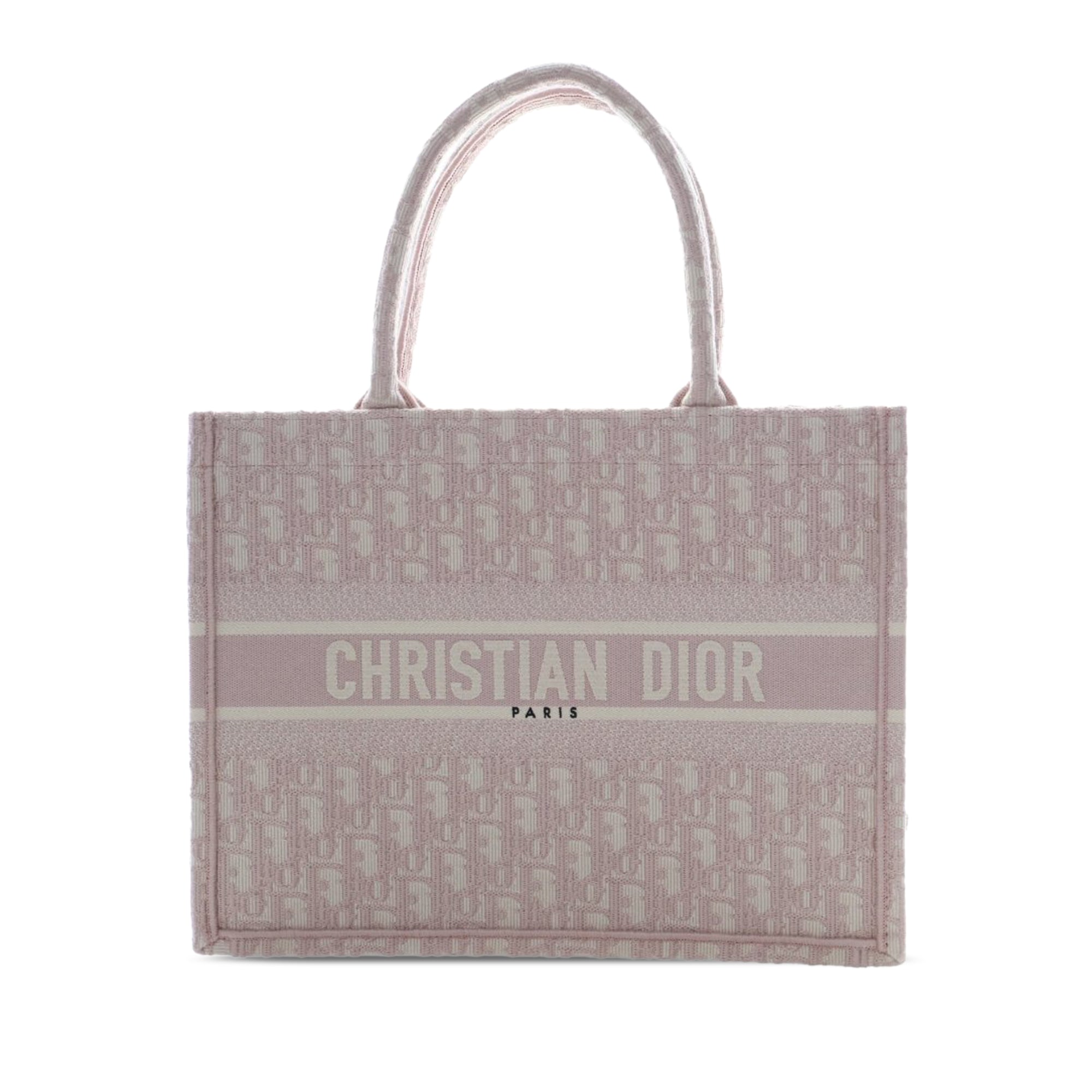 Dior Medium Oblique Embroidered Canvas Book Tote - image 1