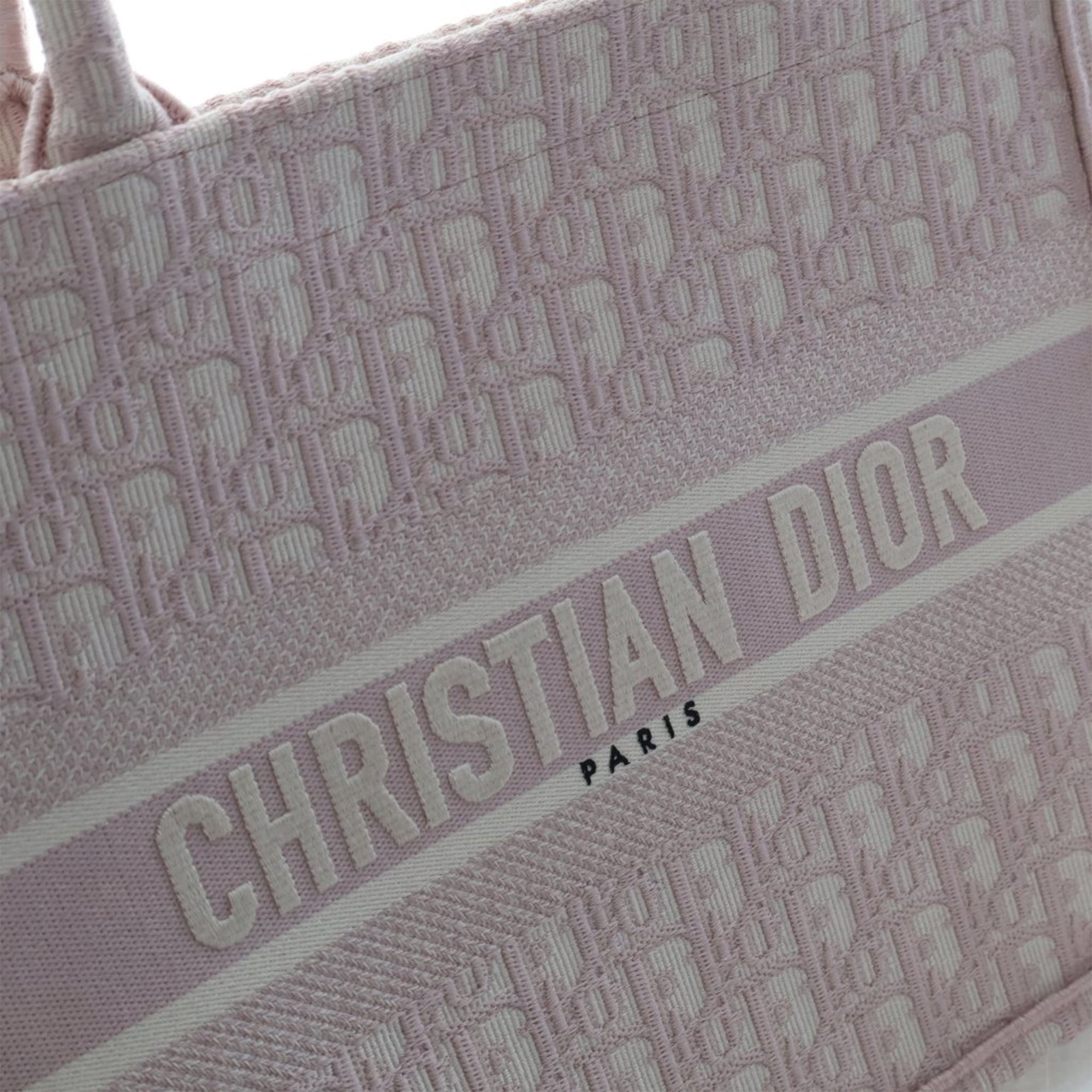 Dior Medium Oblique Embroidered Canvas Book Tote - image 6