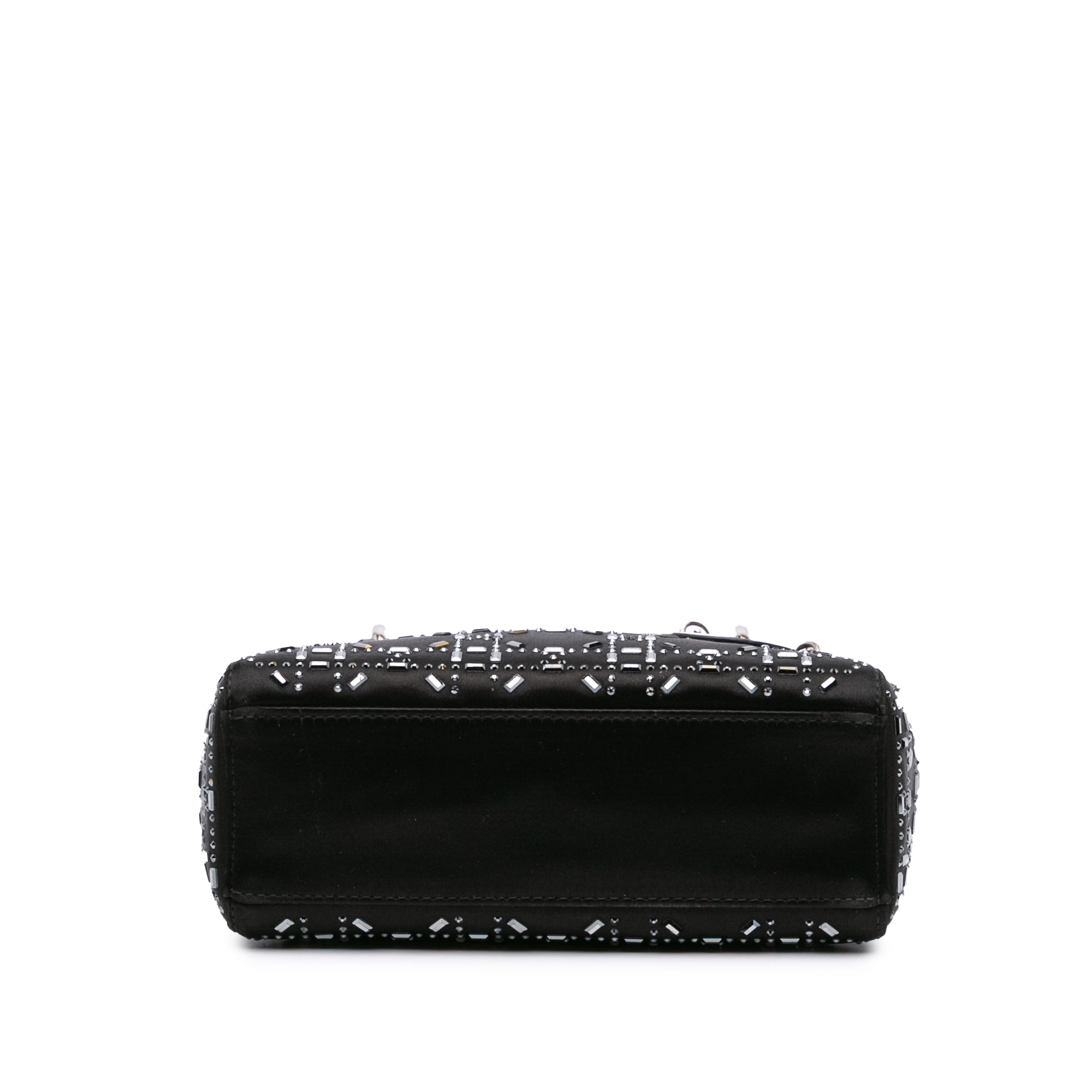 Dior Mini Velvet Cannage Strass Embellished Lady Dior - image 3